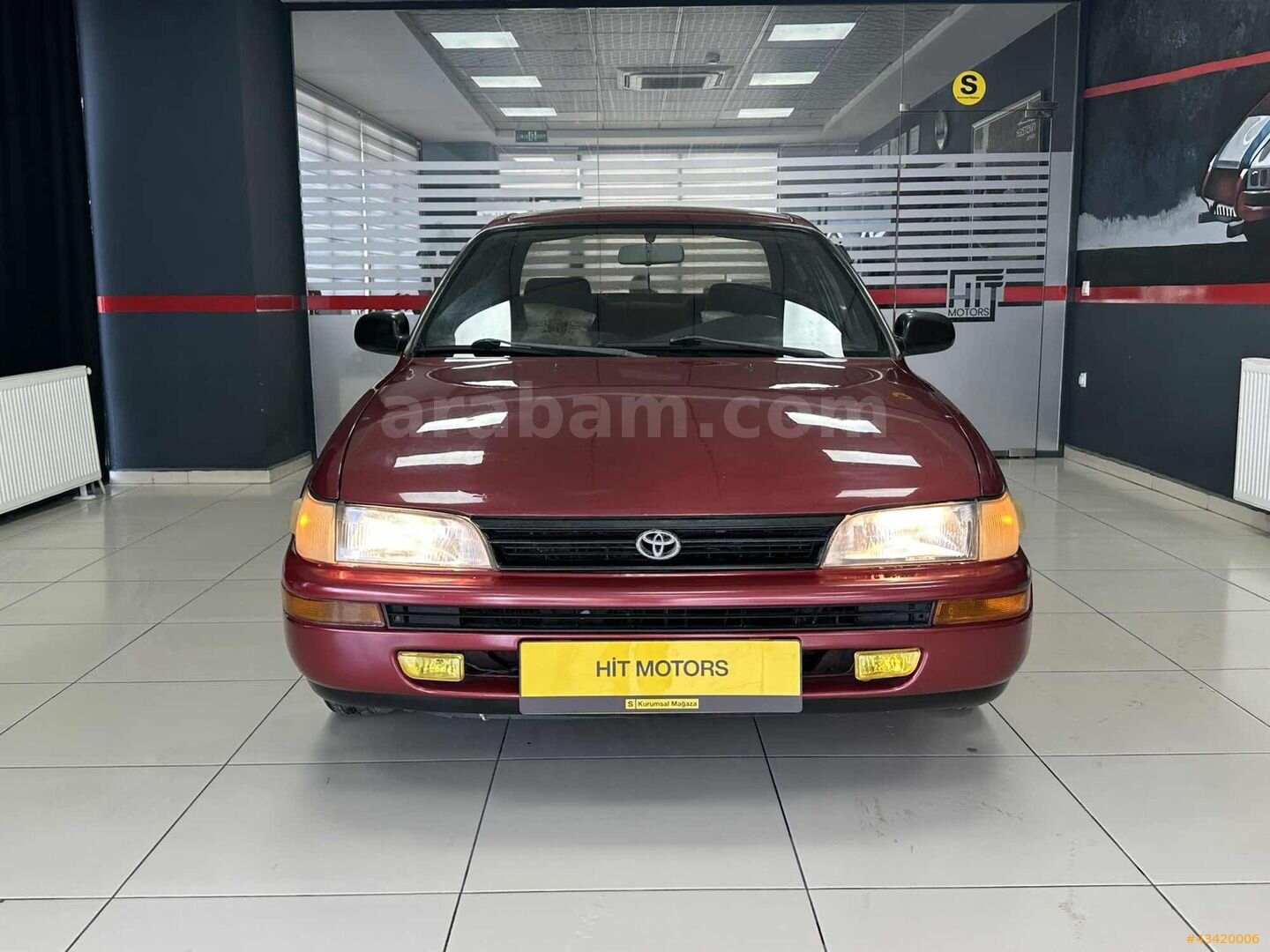 HİT MOTORS - 1993 TOYOTA COROLLA 1.6 GL ENJEKSİYONLU KLİMALI 2