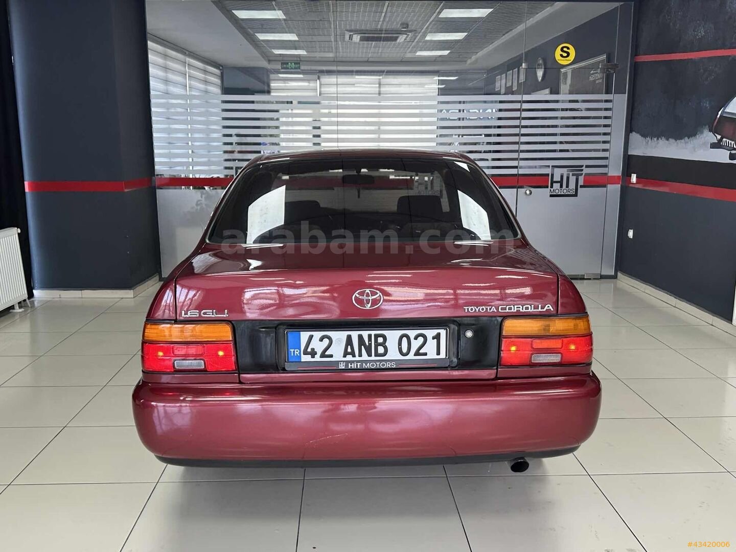 HİT MOTORS - 1993 TOYOTA COROLLA 1.6 GL ENJEKSİYONLU KLİMALI 5