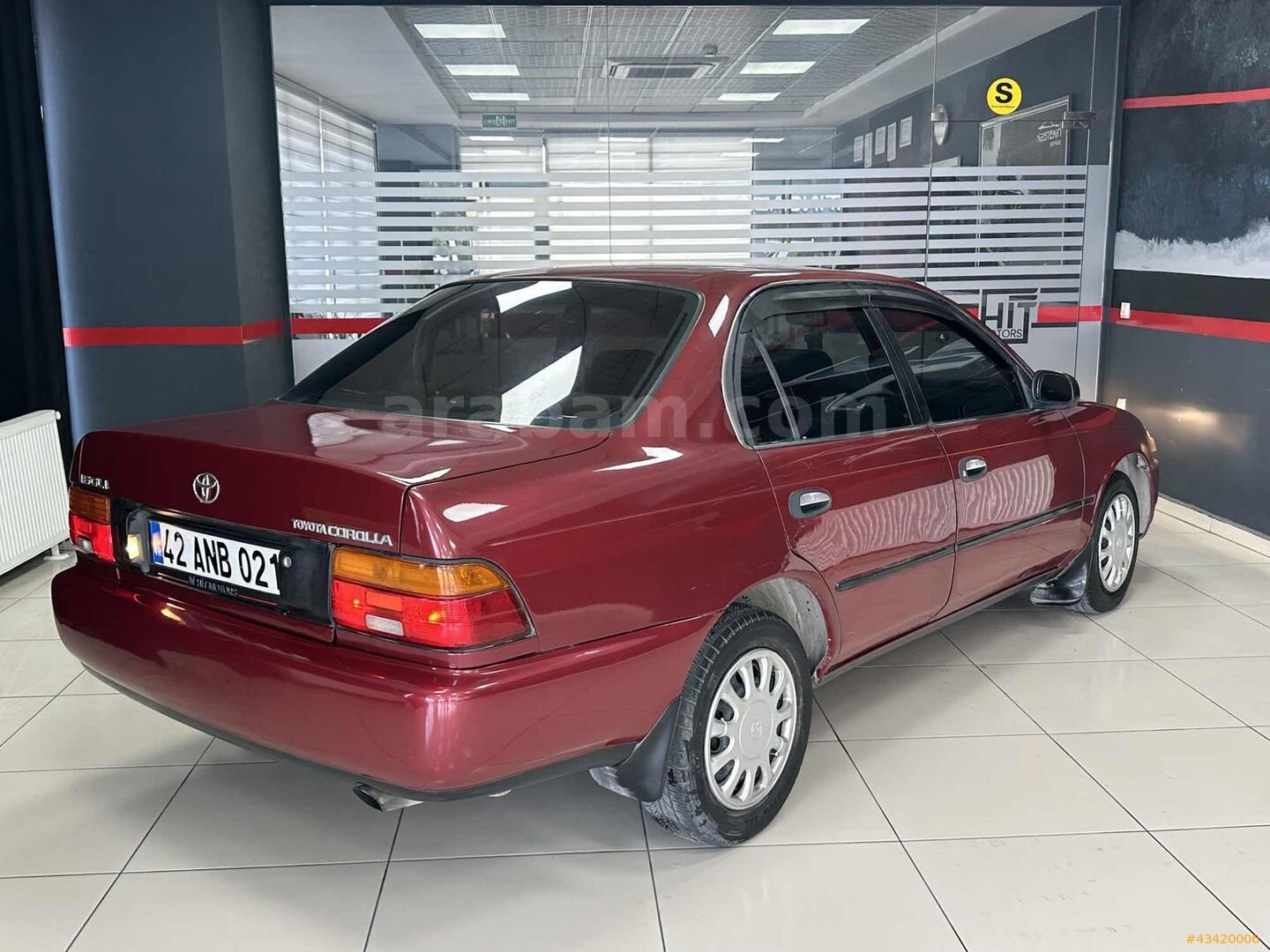 HİT MOTORS - 1993 TOYOTA COROLLA 1.6 GL ENJEKSİYONLU KLİMALI 4