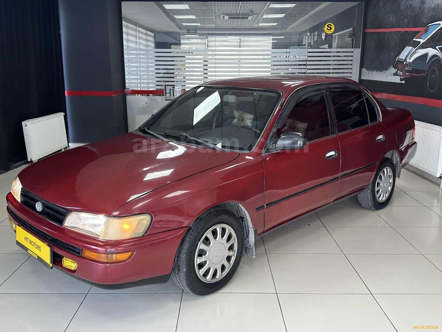 HİT MOTORS - 1993 TOYOTA COROLLA 1.6 GL ENJEKSİYONLU KLİMALI 1