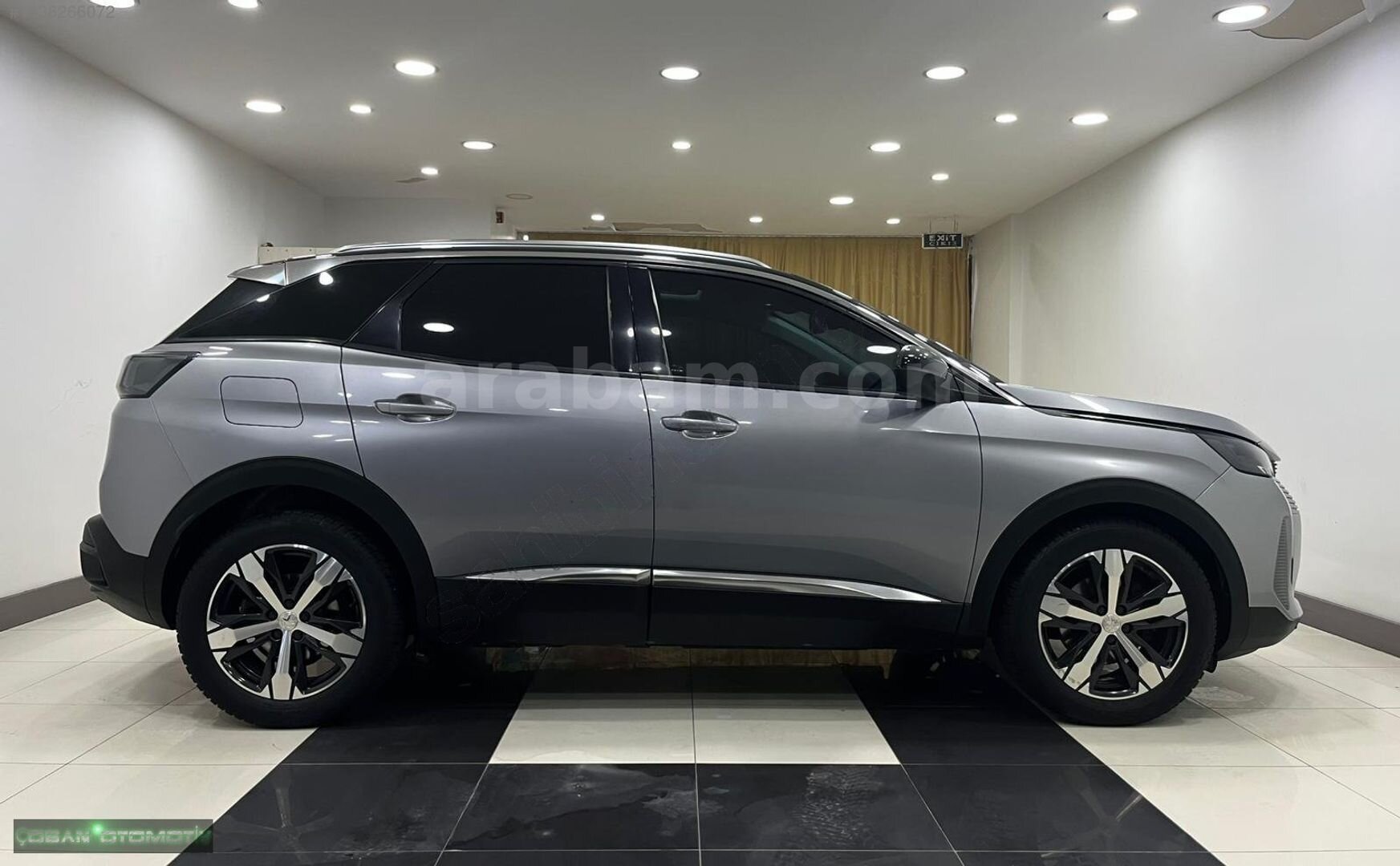 ÇOBAN OTOMOTİV'DEN 2021 PEUGEOT 3008 ALLURE CAM TAVAN 94.000'DE 7