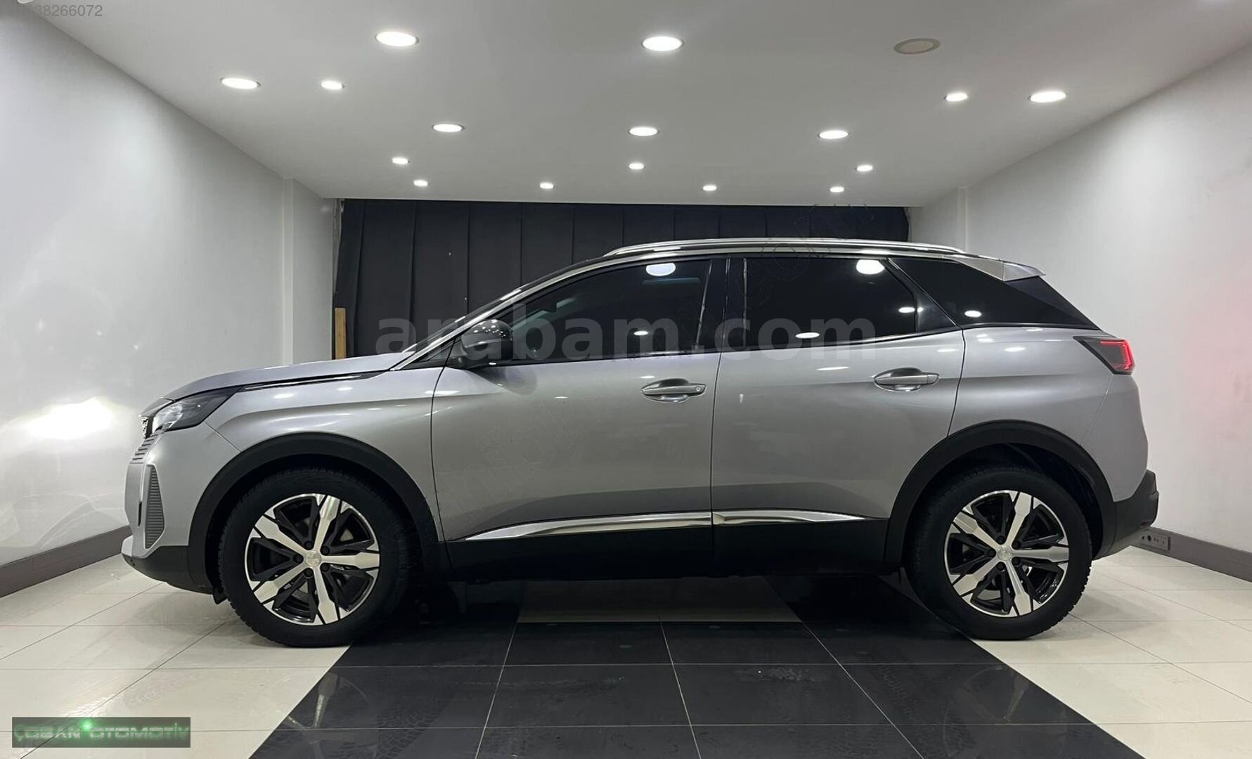 ÇOBAN OTOMOTİV'DEN 2021 PEUGEOT 3008 ALLURE CAM TAVAN 94.000'DE 3