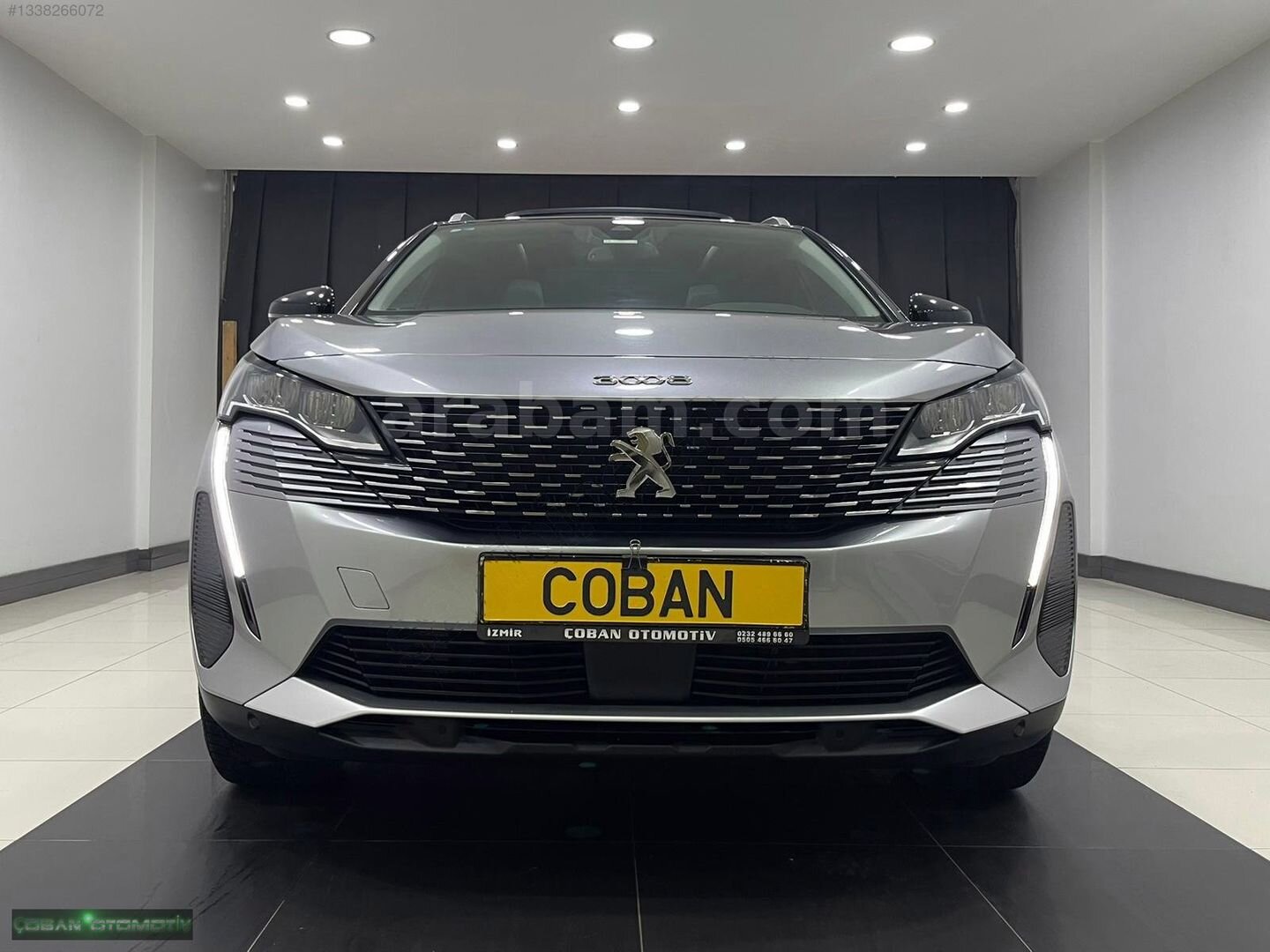 ÇOBAN OTOMOTİV'DEN 2021 PEUGEOT 3008 ALLURE CAM TAVAN 94.000'DE 1