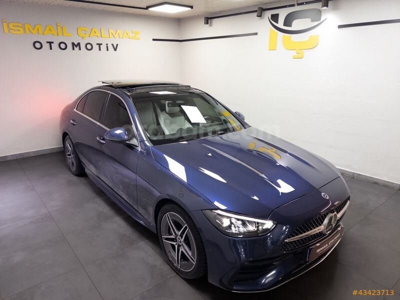 2024 MERCEDES-BENZ C200 4MATIC AMG 9-GTRONIC "HATASIZ-CAM TAVAN"