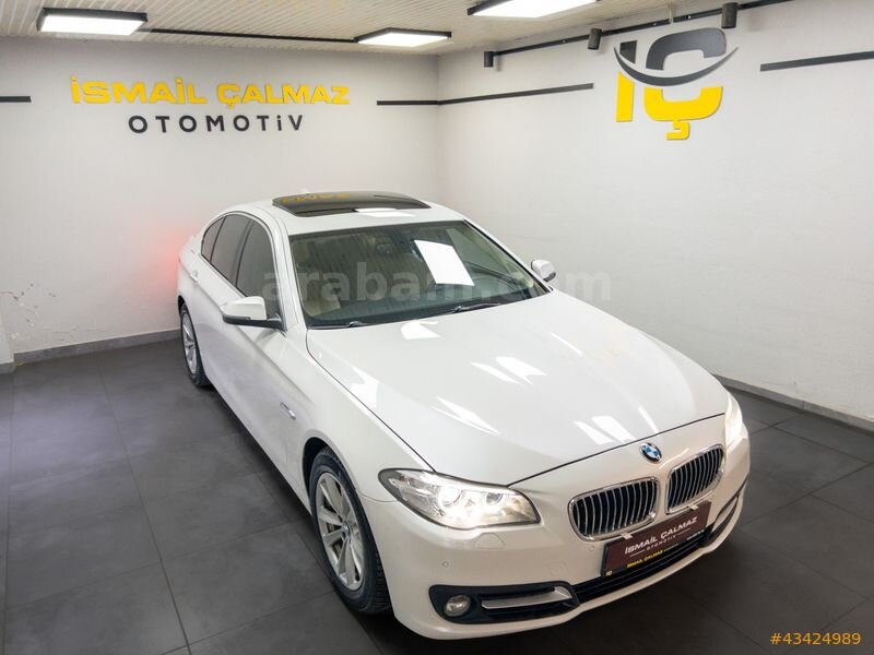 Galeriden BMW 5 Serisi 520i Premium 2015 Model İzmir 186.300 km Beyaz
