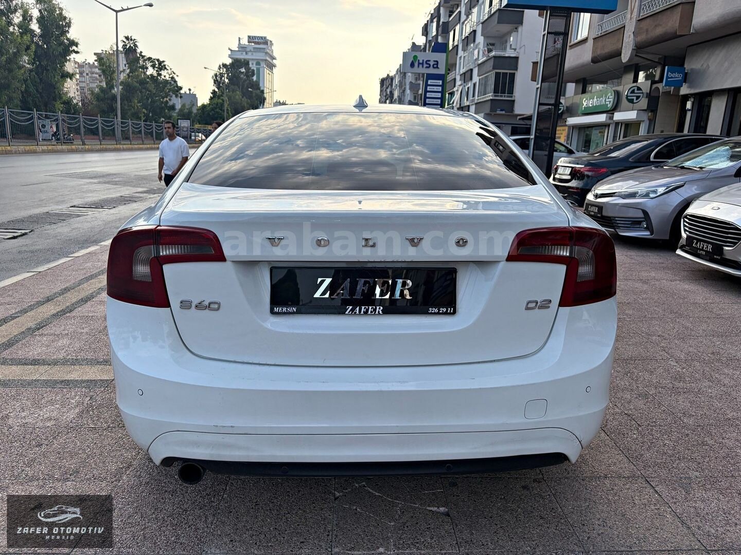 Galeriden Volvo S60 1.6 D Premium 2015 Model Mersin 291.000 km Beyaz 6