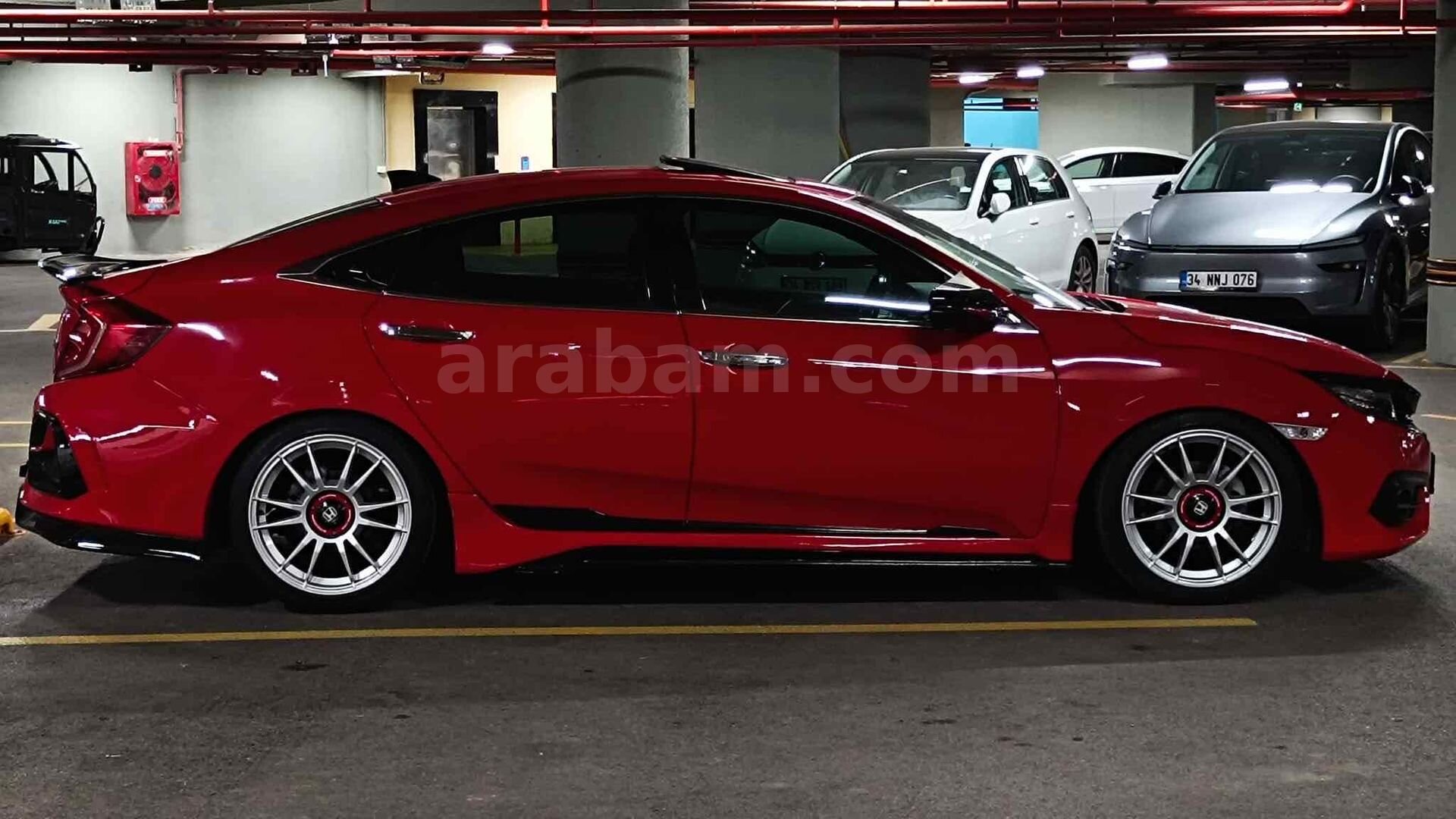 Galeriden Honda Civic 1.5 i-VTEC RS 2017 Model İstanbul 115.000 km Kırmızı 7