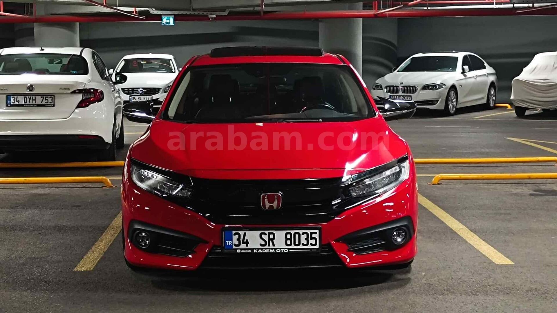 Galeriden Honda Civic 1.5 i-VTEC RS 2017 Model İstanbul 115.000 km Kırmızı 1