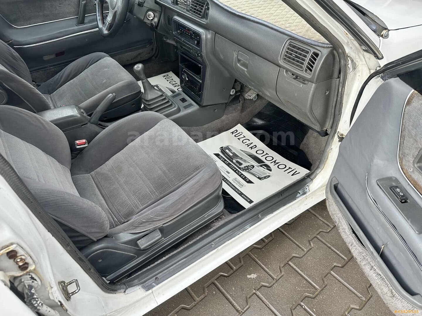 Galeriden Mazda 626 1.6 1991 Model Amasya 250.000 km Beyaz 5