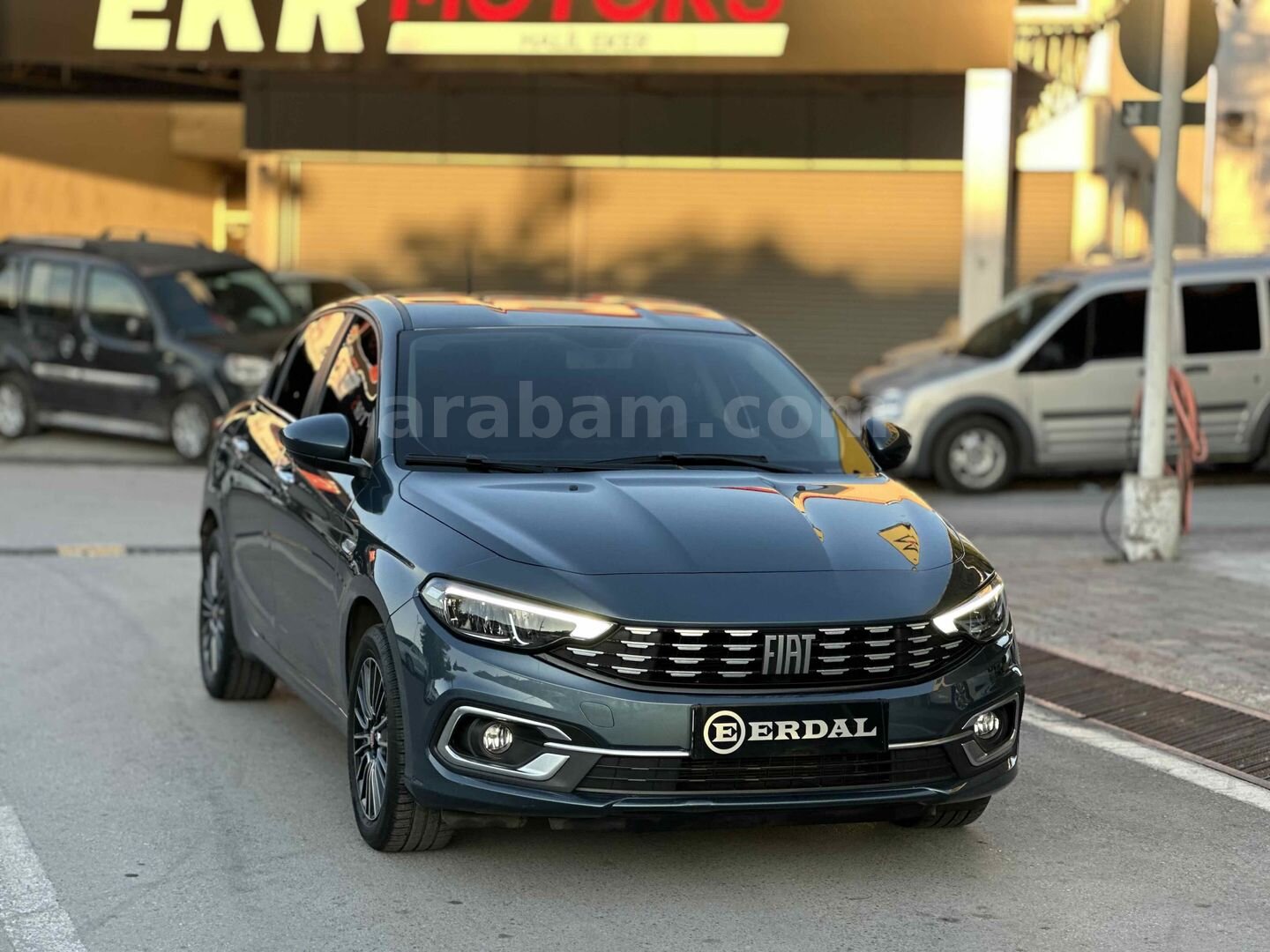Galeriden Fiat Egea 1.4 Fire Urban 2022 Model Kayseri 48.000 km Mavi (metalik) 3