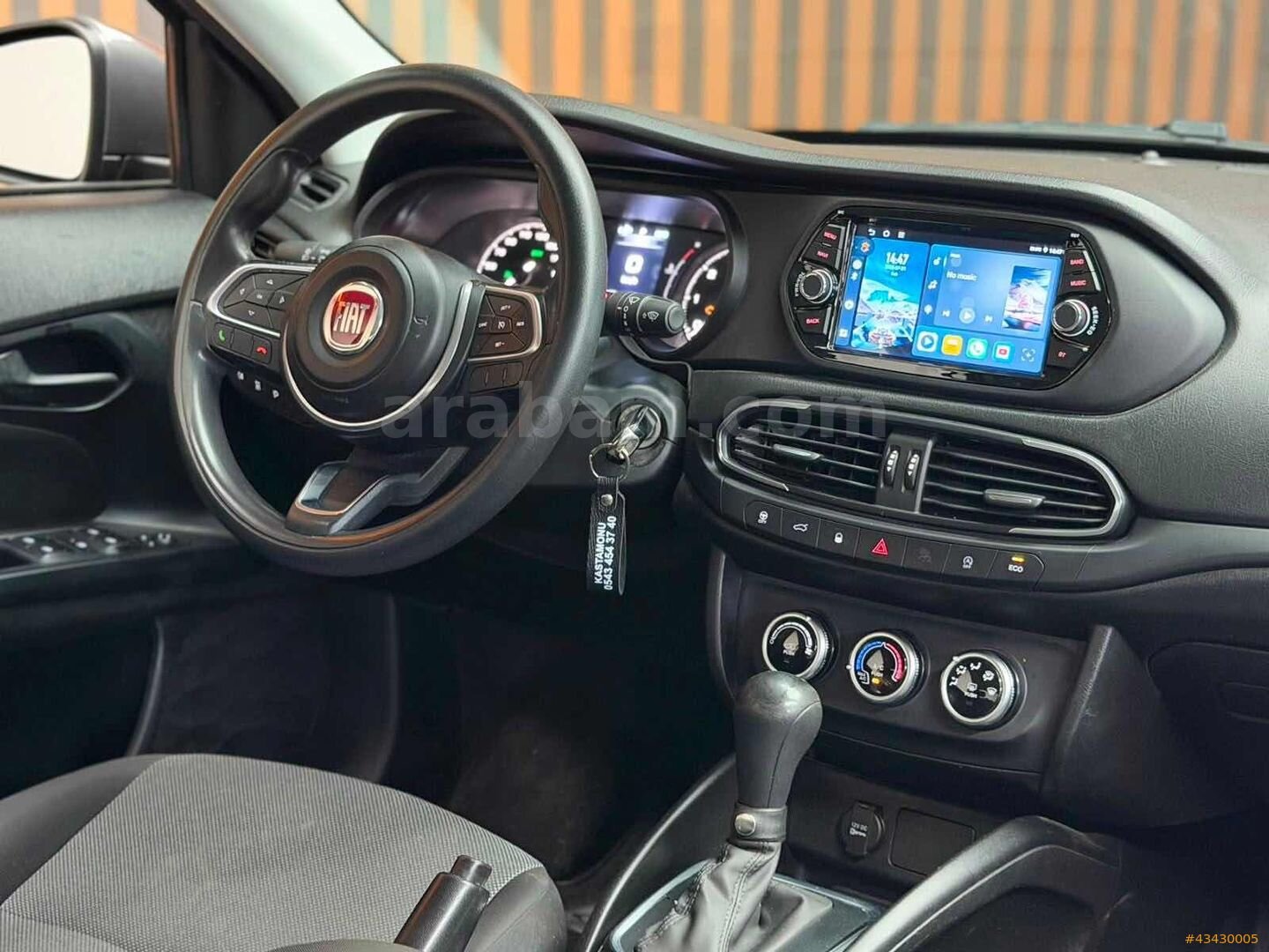 Galeriden Fiat Egea 1.6 Multijet Easy 2022 Model Yozgat 73.000 km Beyaz 3