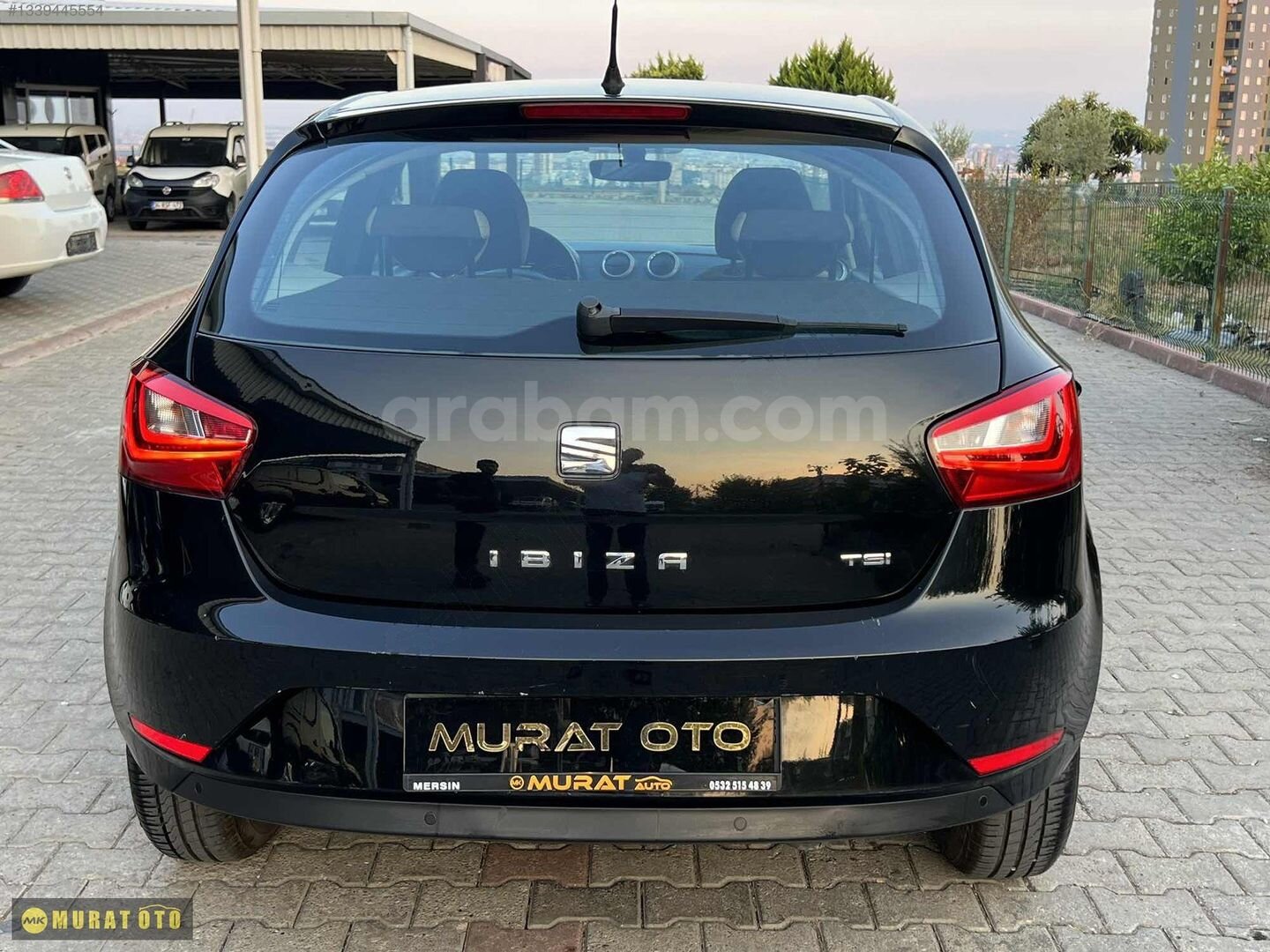 Galeriden Seat Ibiza 1.2 TSI Style 2015 Model Mersin 172.000 km Siyah 7