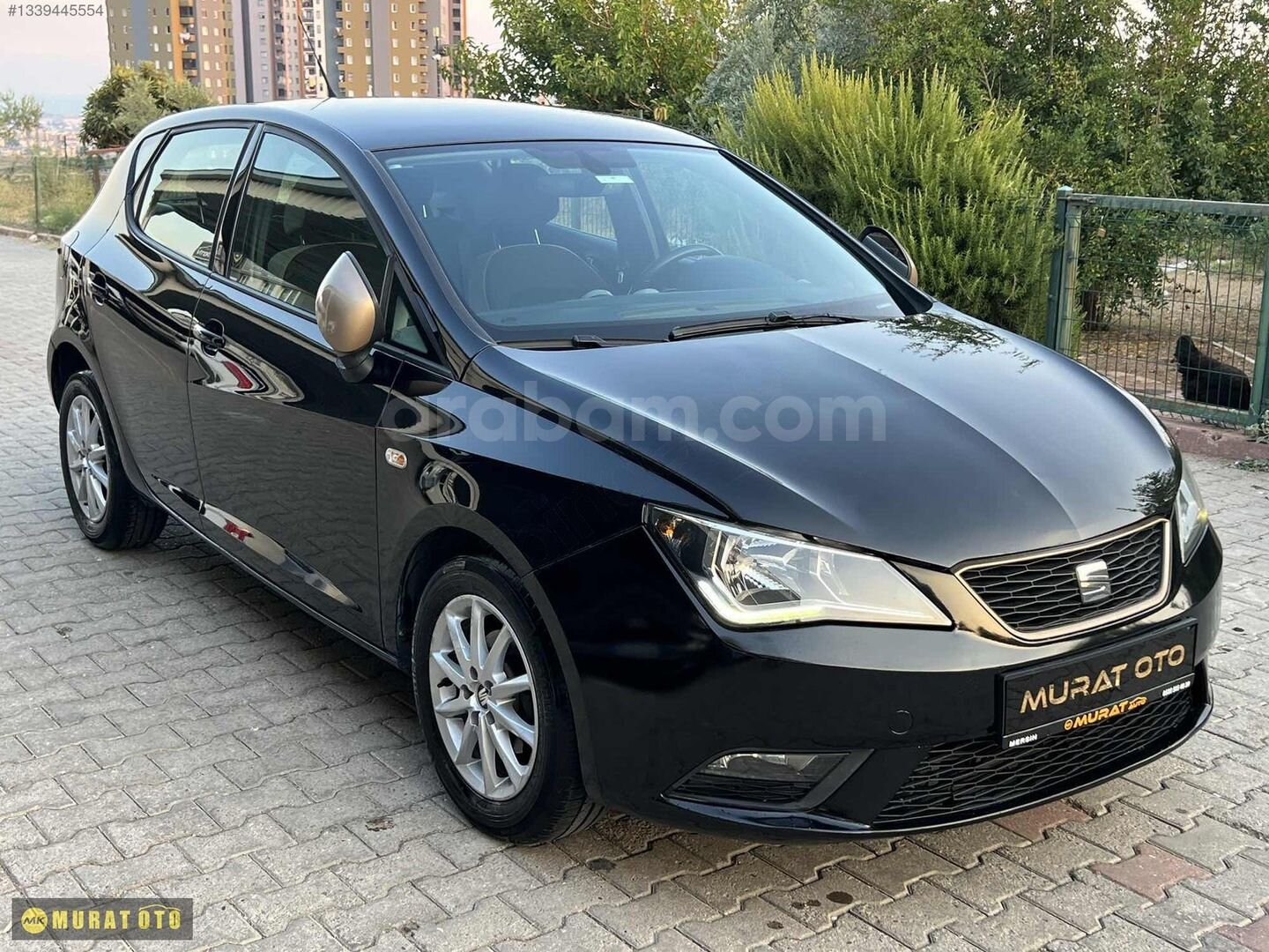 Galeriden Seat Ibiza 1.2 TSI Style 2015 Model Mersin 172.000 km Siyah 2