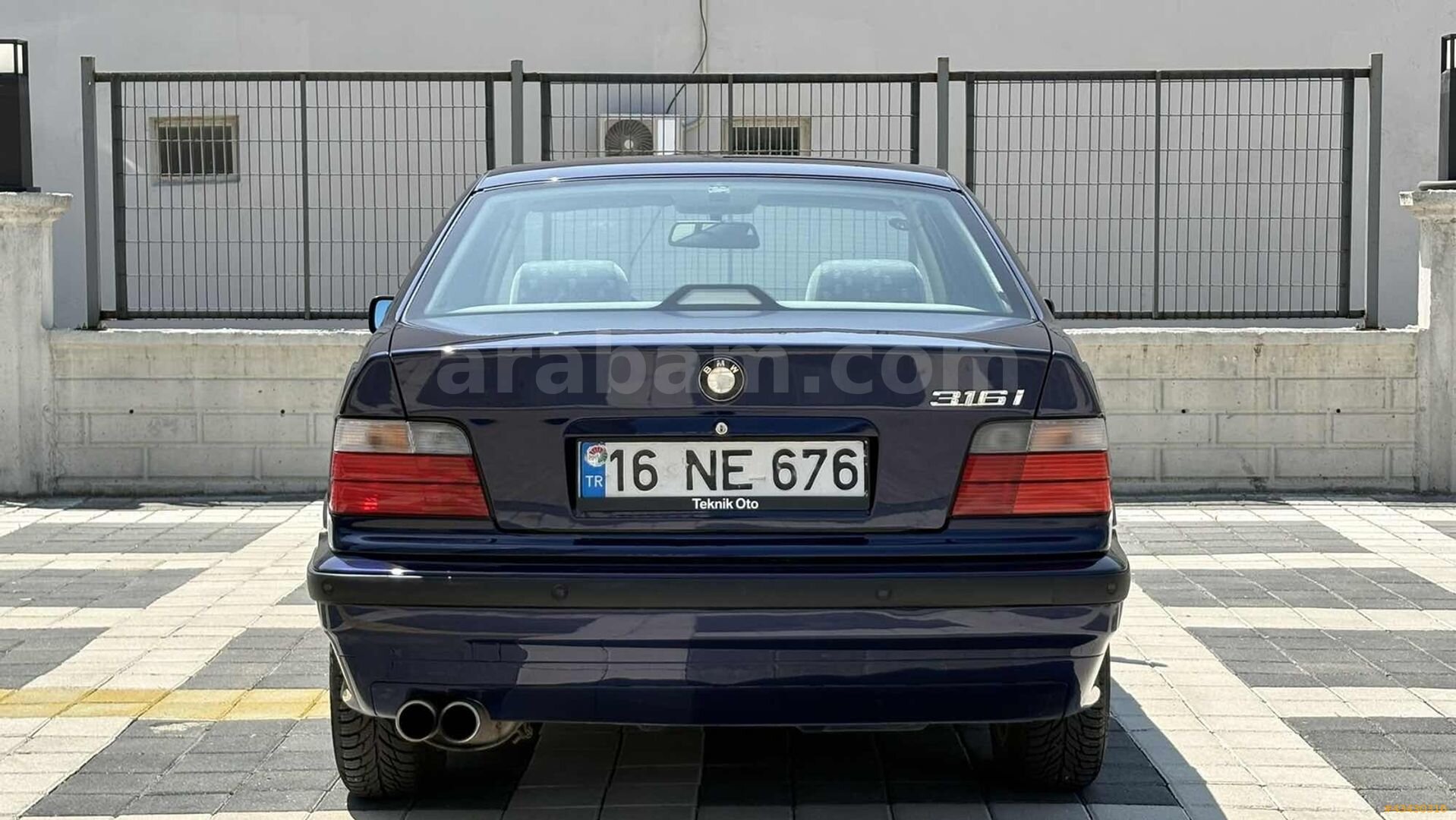 Galeriden BMW 3 Serisi 316i Standart 1998 Model Bursa 239.000 km Lacivert 6