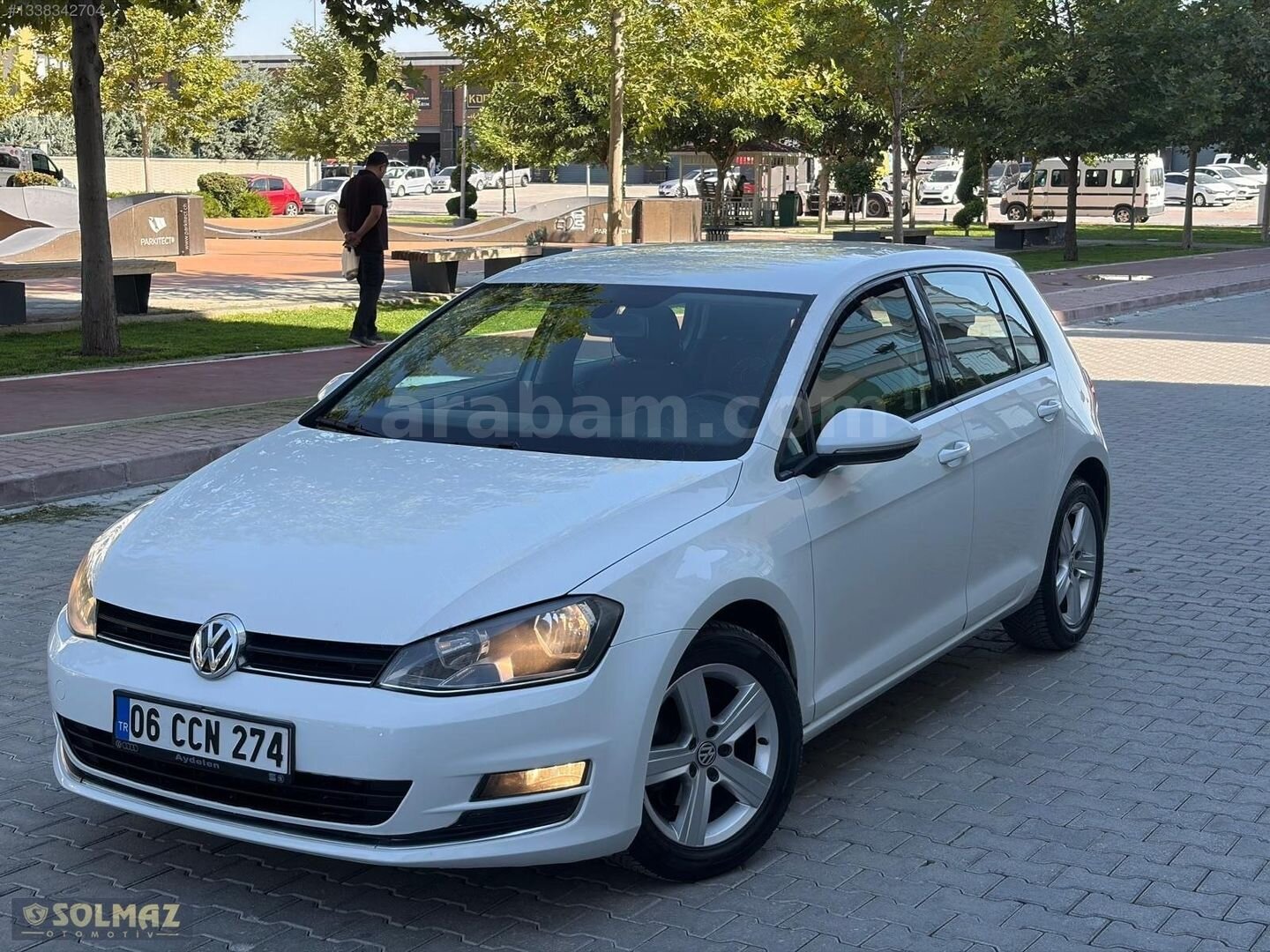 Galeriden Volkswagen Golf 1.6 TDi BlueMotion Comfortline 2014 Model Konya 207.000 km Beyaz 7