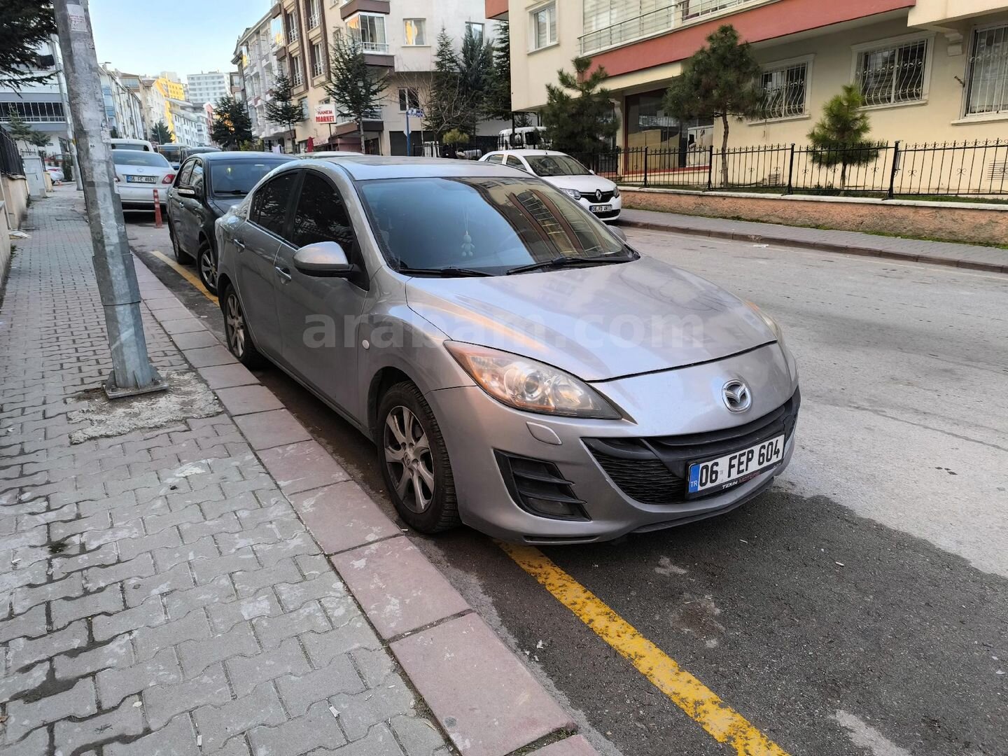 Galeriden Mazda 3 1.6 Impressive 2011 Model Ankara 245.000 km Gri (Gümüş) 2