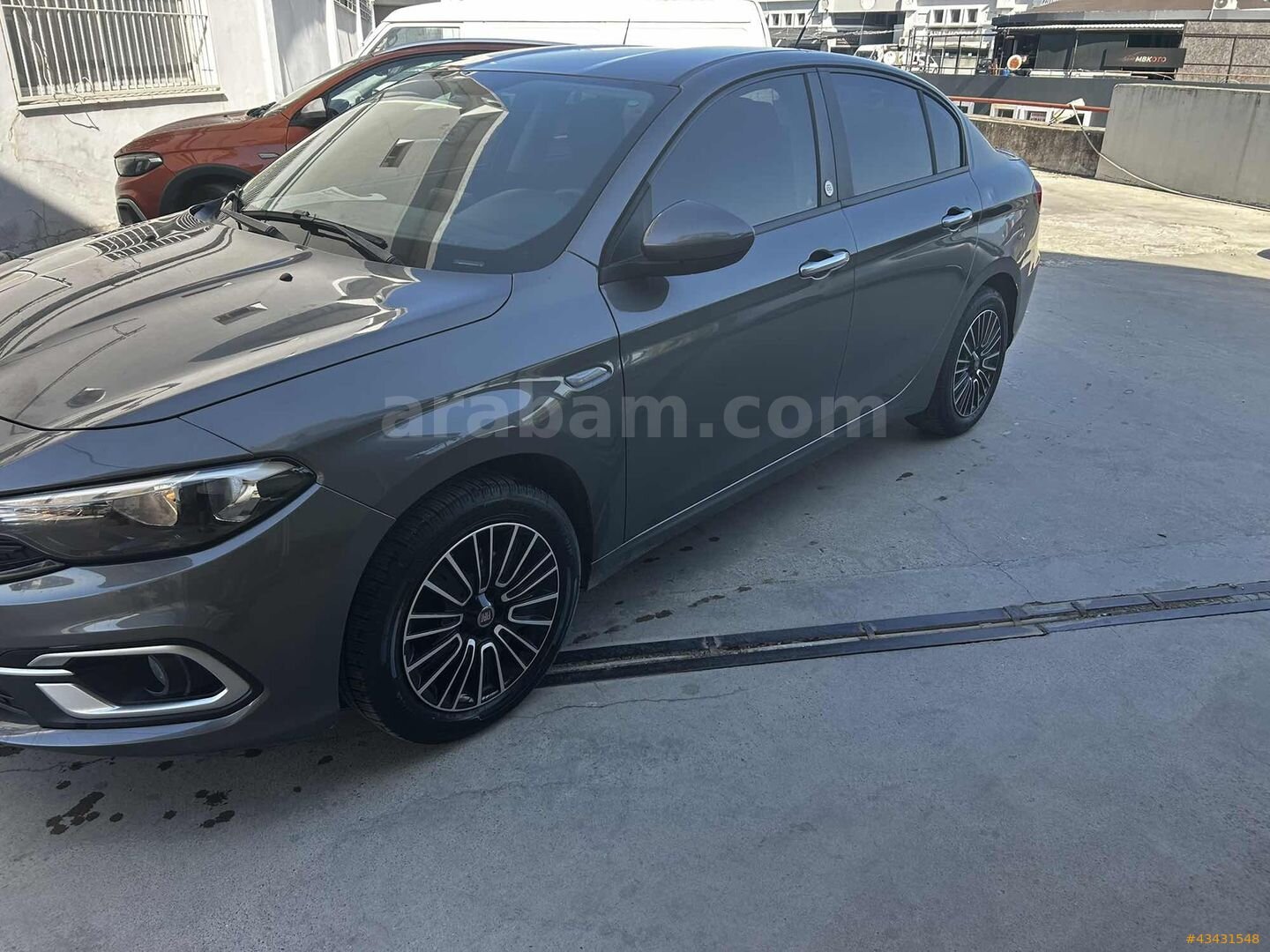 Galeriden Fiat Egea 1.4 Fire Easy Plus 2023 Model İzmir 43.000 km Gri 5