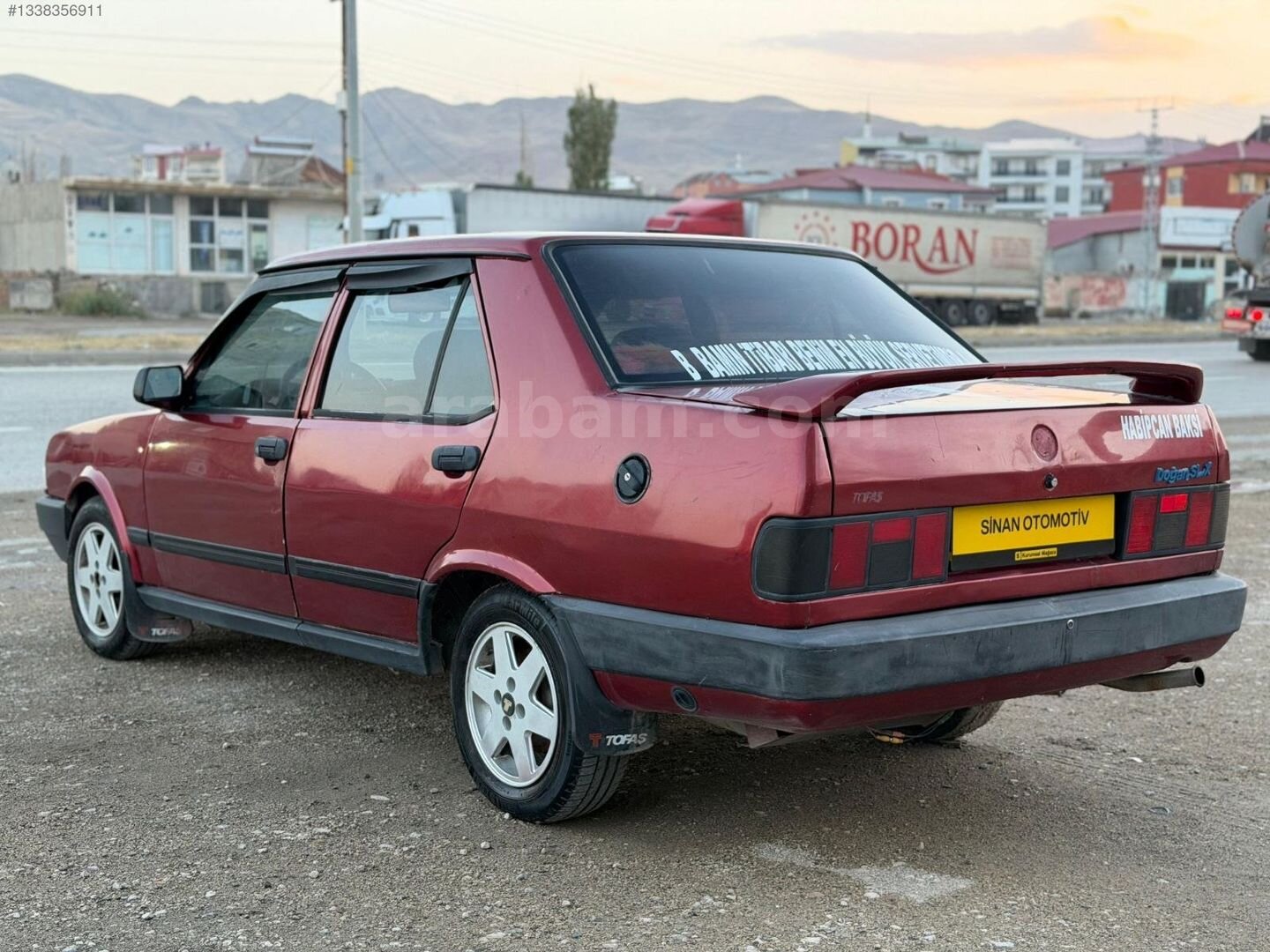 Galeriden Tofaş Şahin 1.6 ie 2001 Model Ağrı 500.000 km Kırmızı 4
