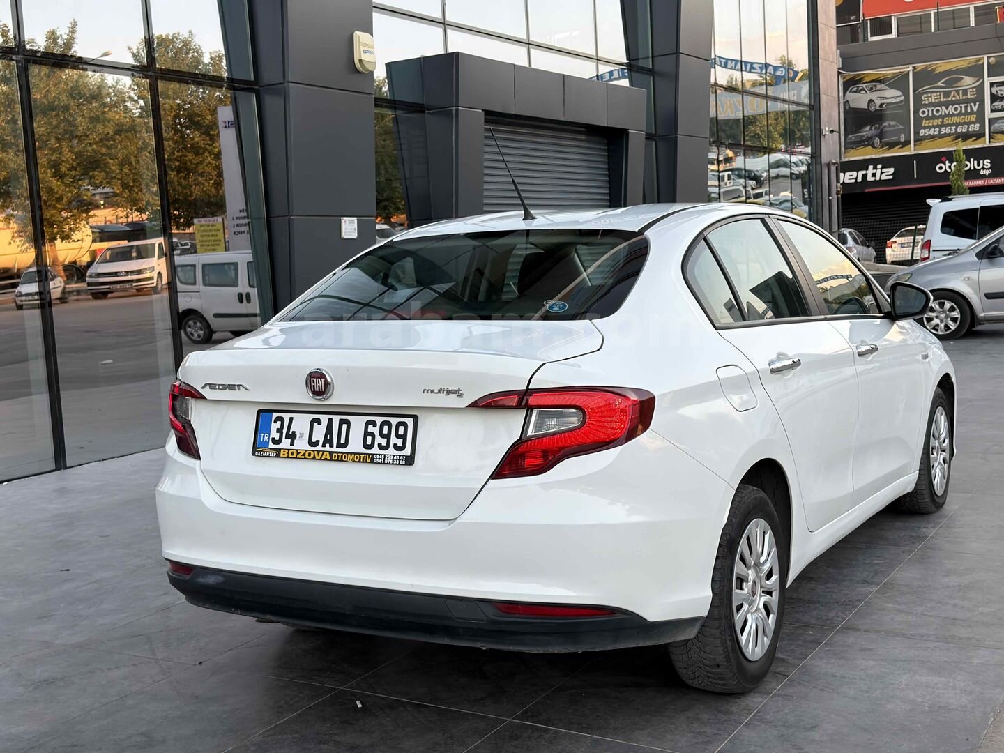 Galeriden Fiat Egea 1.6 Multijet Easy 2019 Model Gaziantep 320.000 km Beyaz 4
