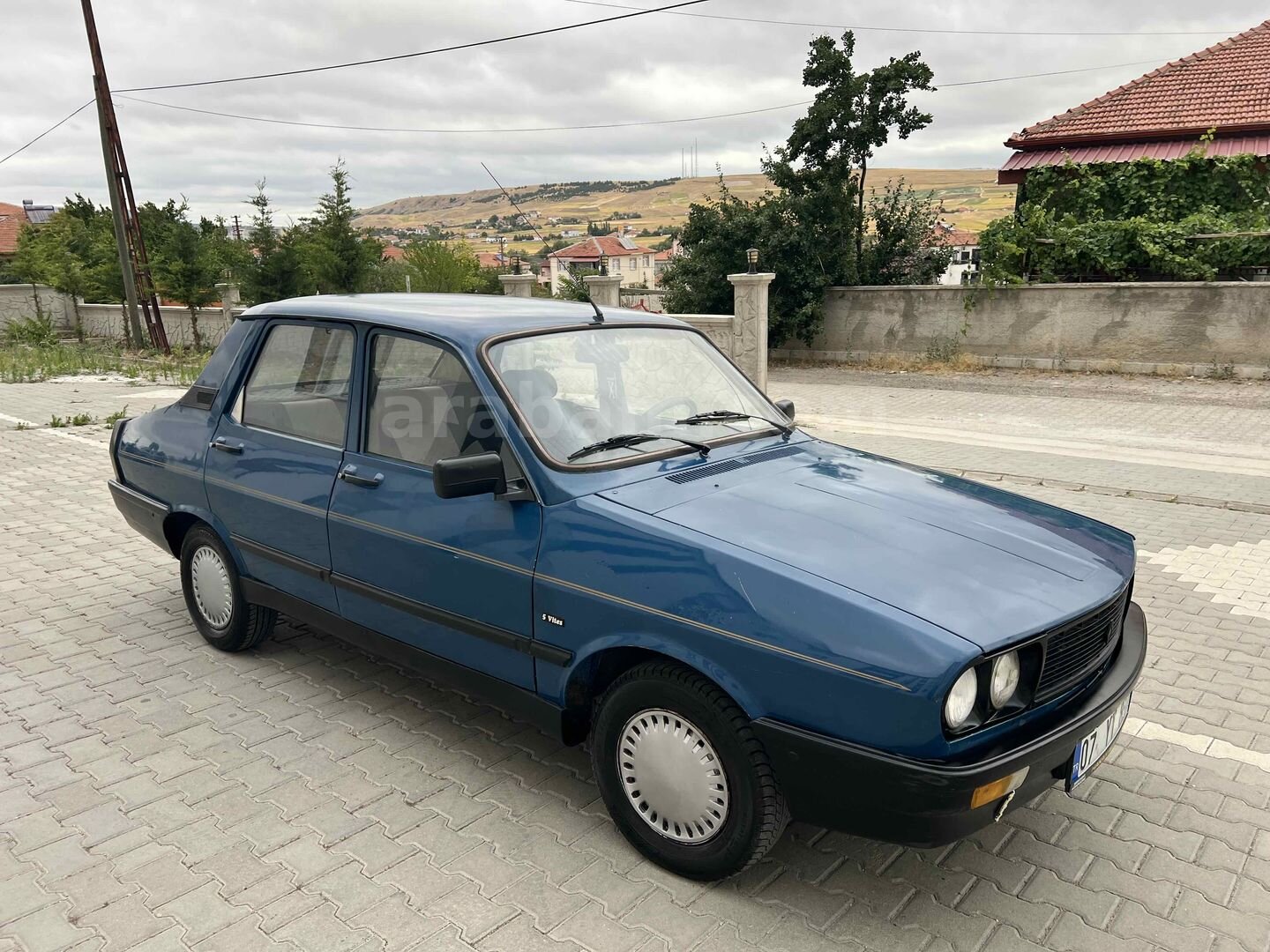 Galeriden Renault R 12 Toros 1989 Model Yozgat 250.000 km Mavi 5