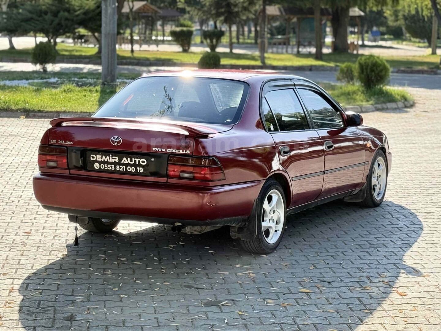Galeriden Toyota Corolla 1.6 XLi 1994 Model Afyonkarahisar 380.000 km Bordo 6
