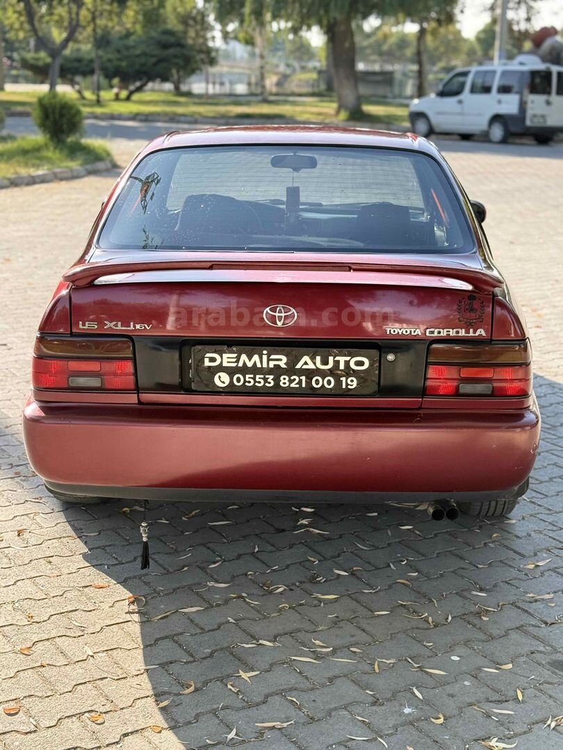 Galeriden Toyota Corolla 1.6 XLi 1994 Model Afyonkarahisar 380.000 km Bordo 4