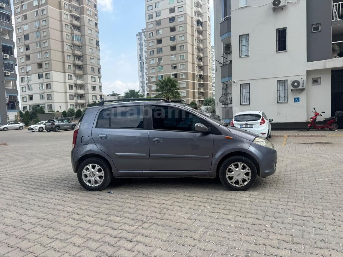 Sahibinden Chery Kimo 1.3 Lusso 2011 Model Adana 125.000 km Füme 4