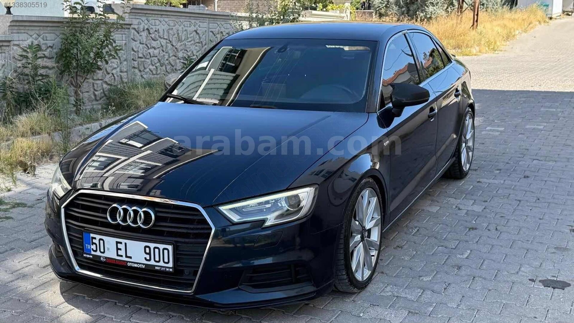 Galeriden Audi A3 Sedan 1.6 TDI Design Line 2017 Model Nevşehir 245.000 km Lacivert 1