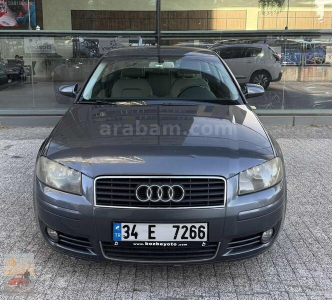 Galeriden Audi A3 Hatchback 1.6 Ambition 2005 Model İstanbul 154.000 km Siyah