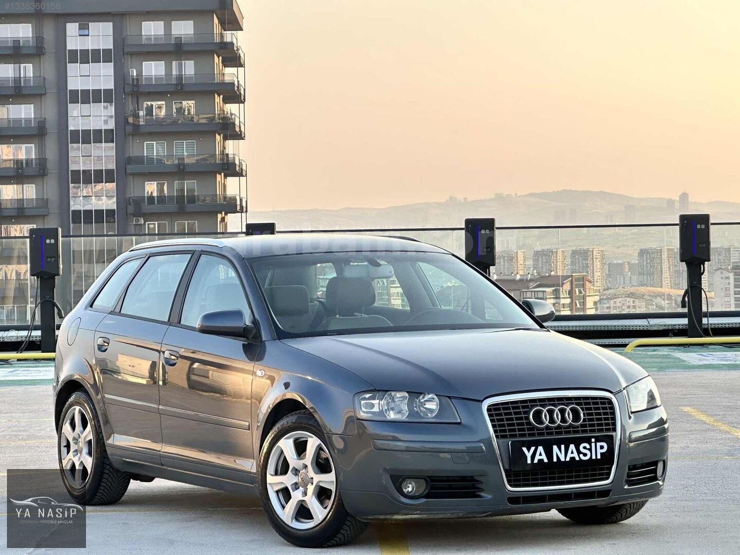 Galeriden Audi A3 Sportback 1.6 Ambition 2007 Model Ankara 107.000 km Gri 3