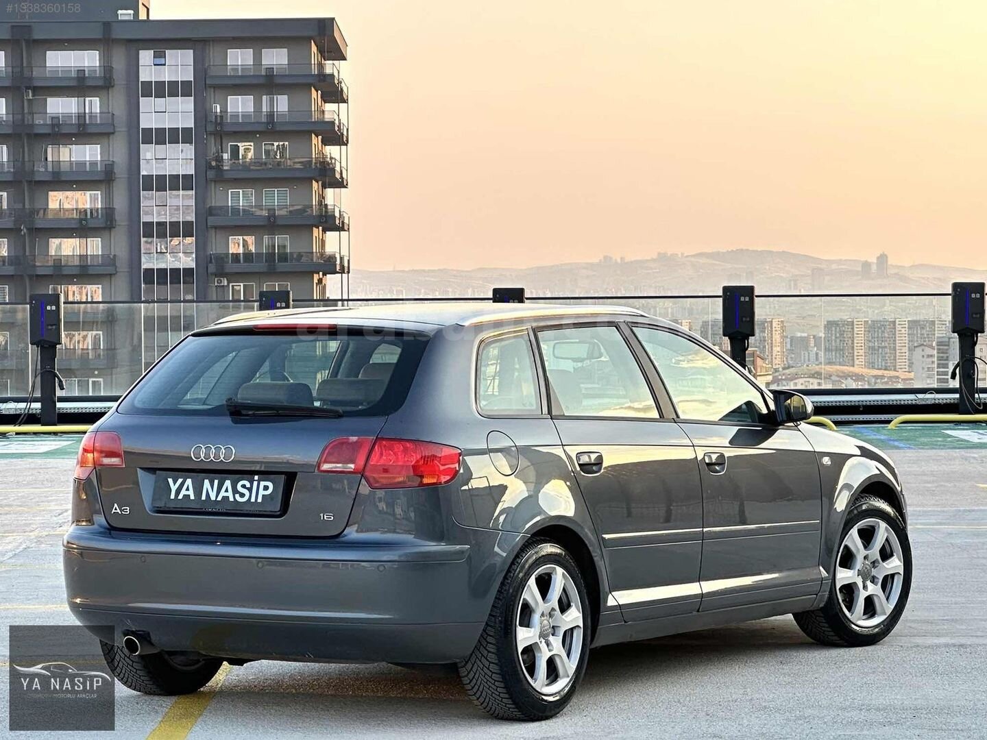 Galeriden Audi A3 Sportback 1.6 Ambition 2007 Model Ankara 107.000 km Gri 7