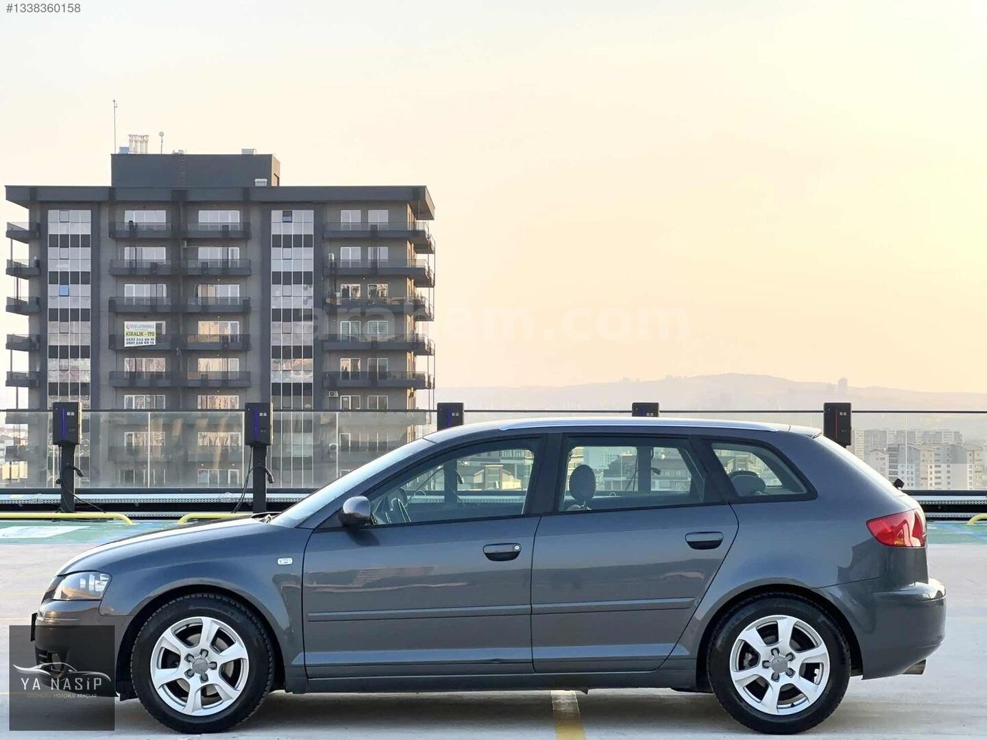 Galeriden Audi A3 Sportback 1.6 Ambition 2007 Model Ankara 107.000 km Gri 5