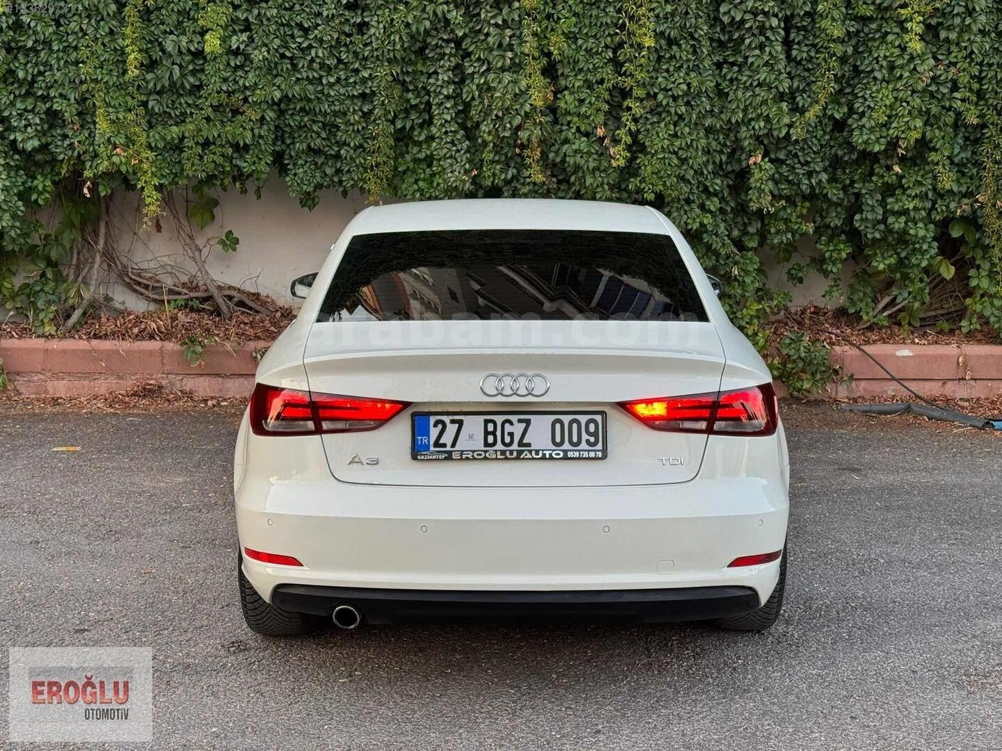 Galeriden Audi A3 Sedan 1.6 TDI Ambition 2014 Model Gaziantep 200.000 km Beyaz 7