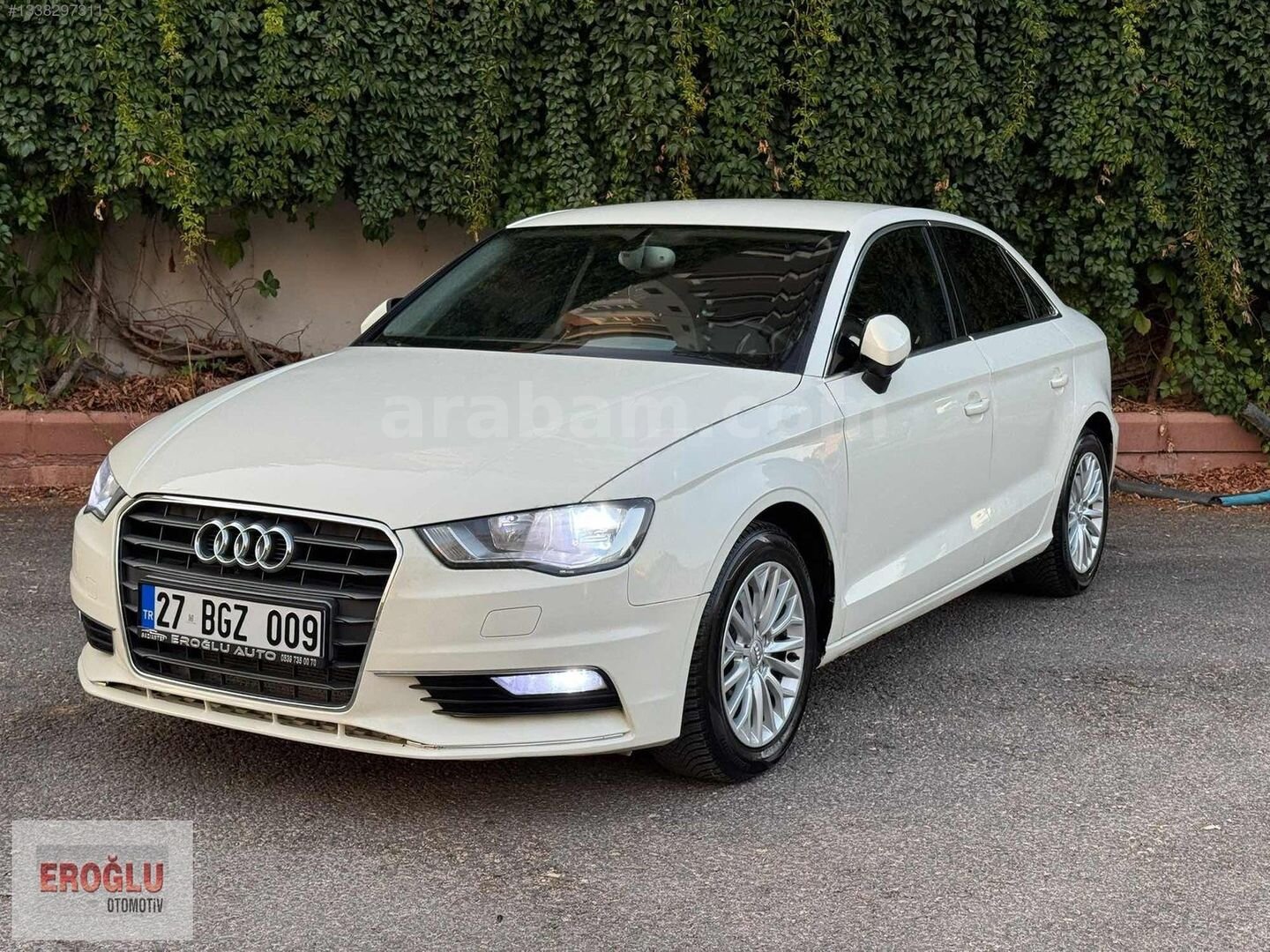 Galeriden Audi A3 Sedan 1.6 TDI Ambition 2014 Model Gaziantep 200.000 km Beyaz 2