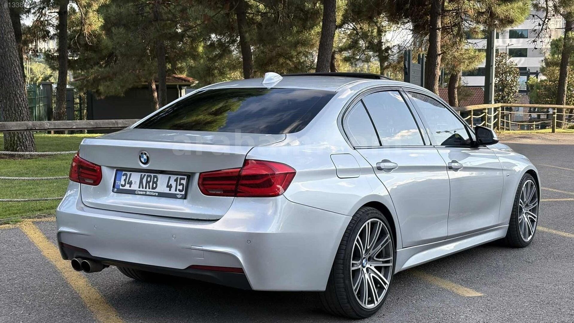 Galeriden BMW 3 Serisi 320i ED 40th Year Edition 2015 Model İstanbul 148.000 km Gri 5