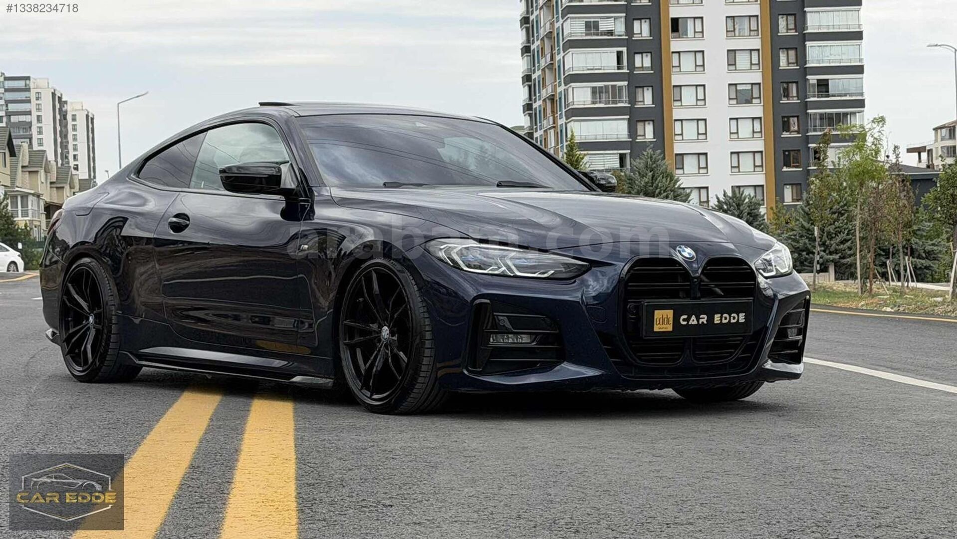 Galeriden BMW 4 Serisi 420i Edition M Sport 2021 Model Ankara 85.000 km Lacivert 1