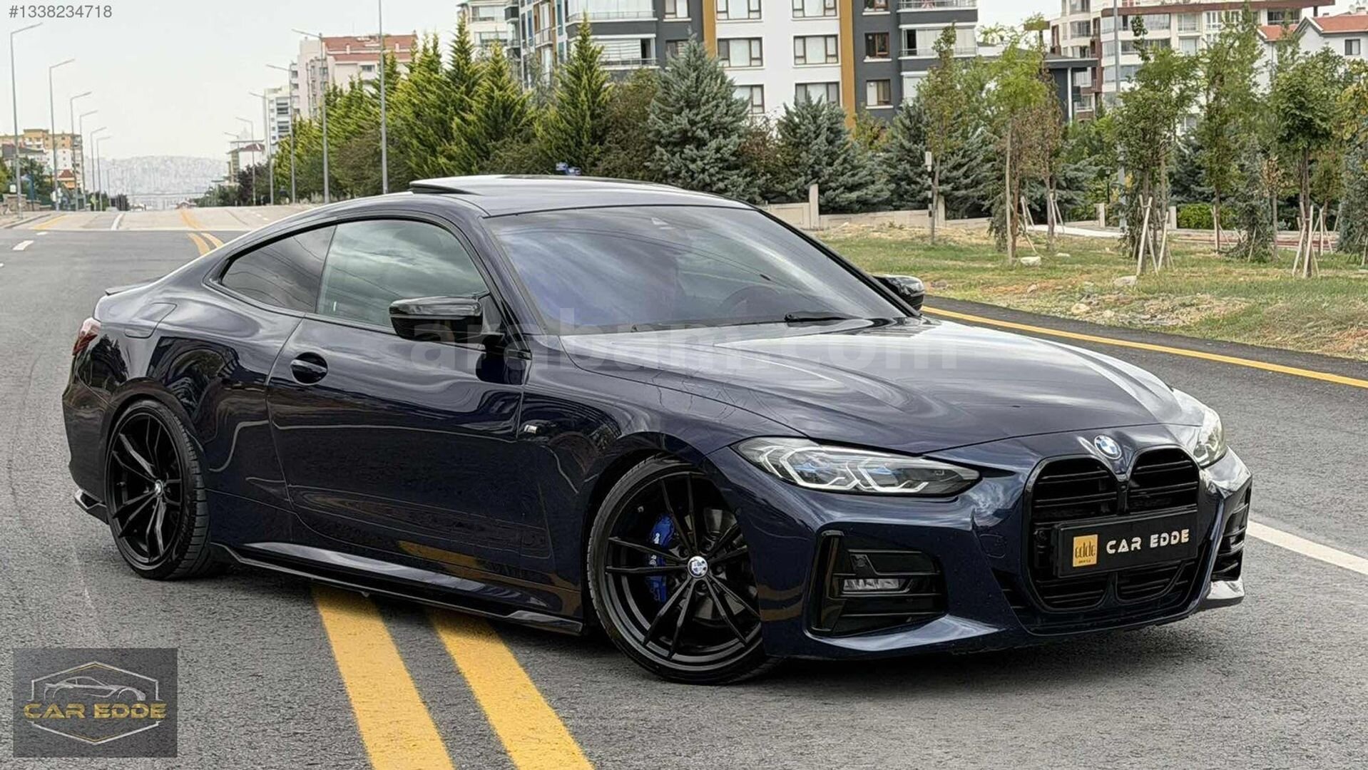 Galeriden BMW 4 Serisi 420i Edition M Sport 2021 Model Ankara 85.000 km Lacivert 6