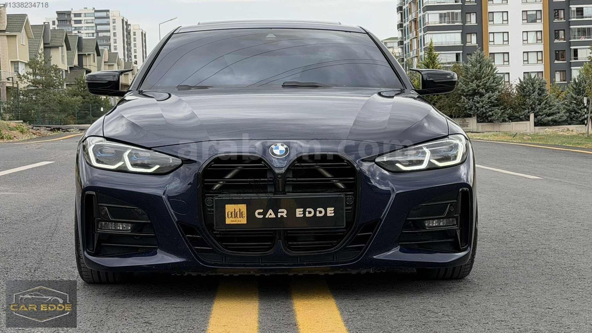 Galeriden BMW 4 Serisi 420i Edition M Sport 2021 Model Ankara 85.000 km Lacivert 3