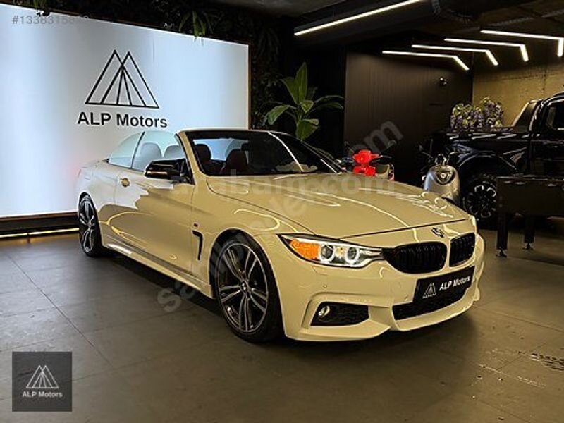 Galeriden BMW 4 Serisi 420d M Sport 2015 Model İstanbul 295.000 km Beyaz