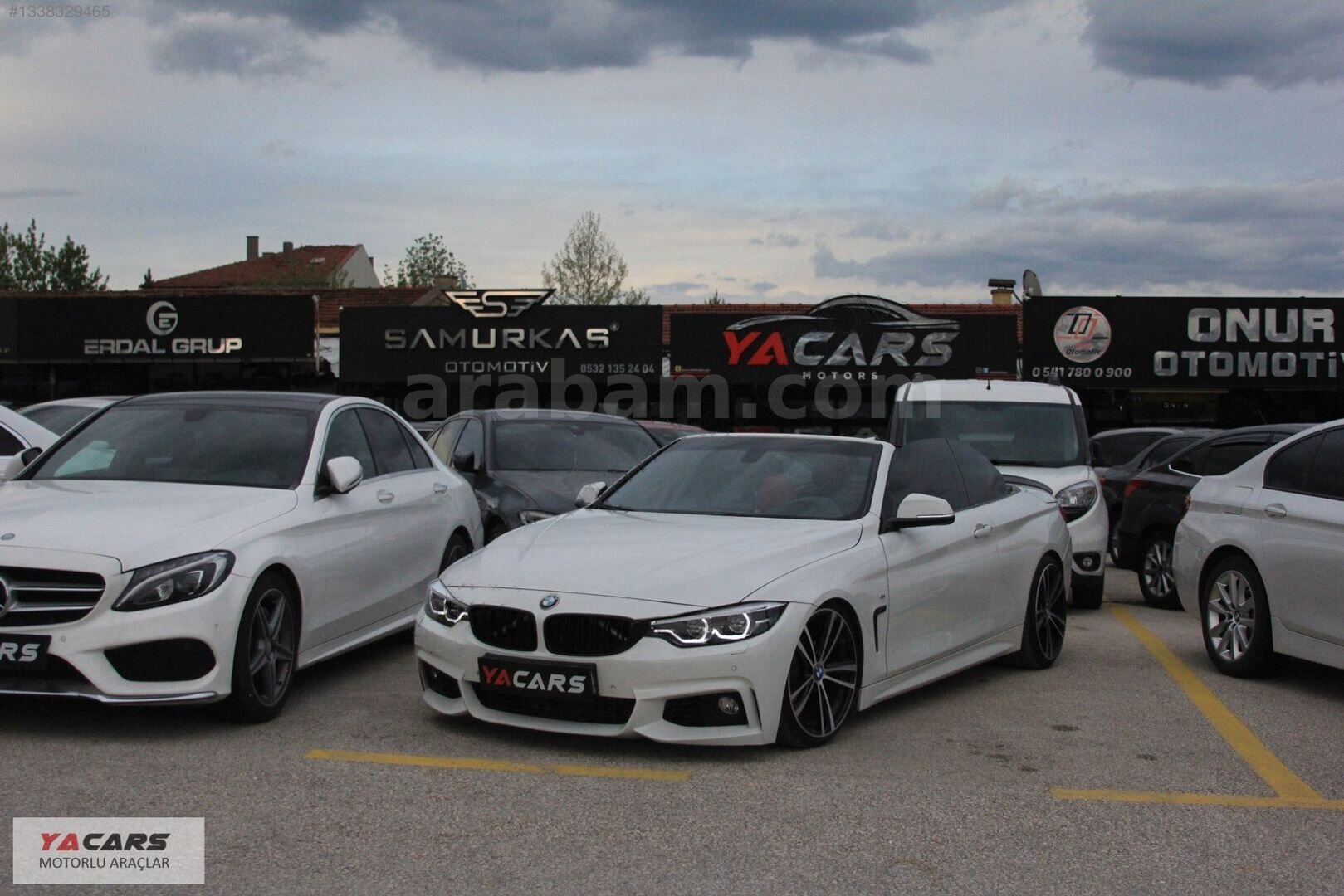 Galeriden BMW 4 Serisi 420d M Sport 2014 Model Bolu 175.000 km Beyaz 2