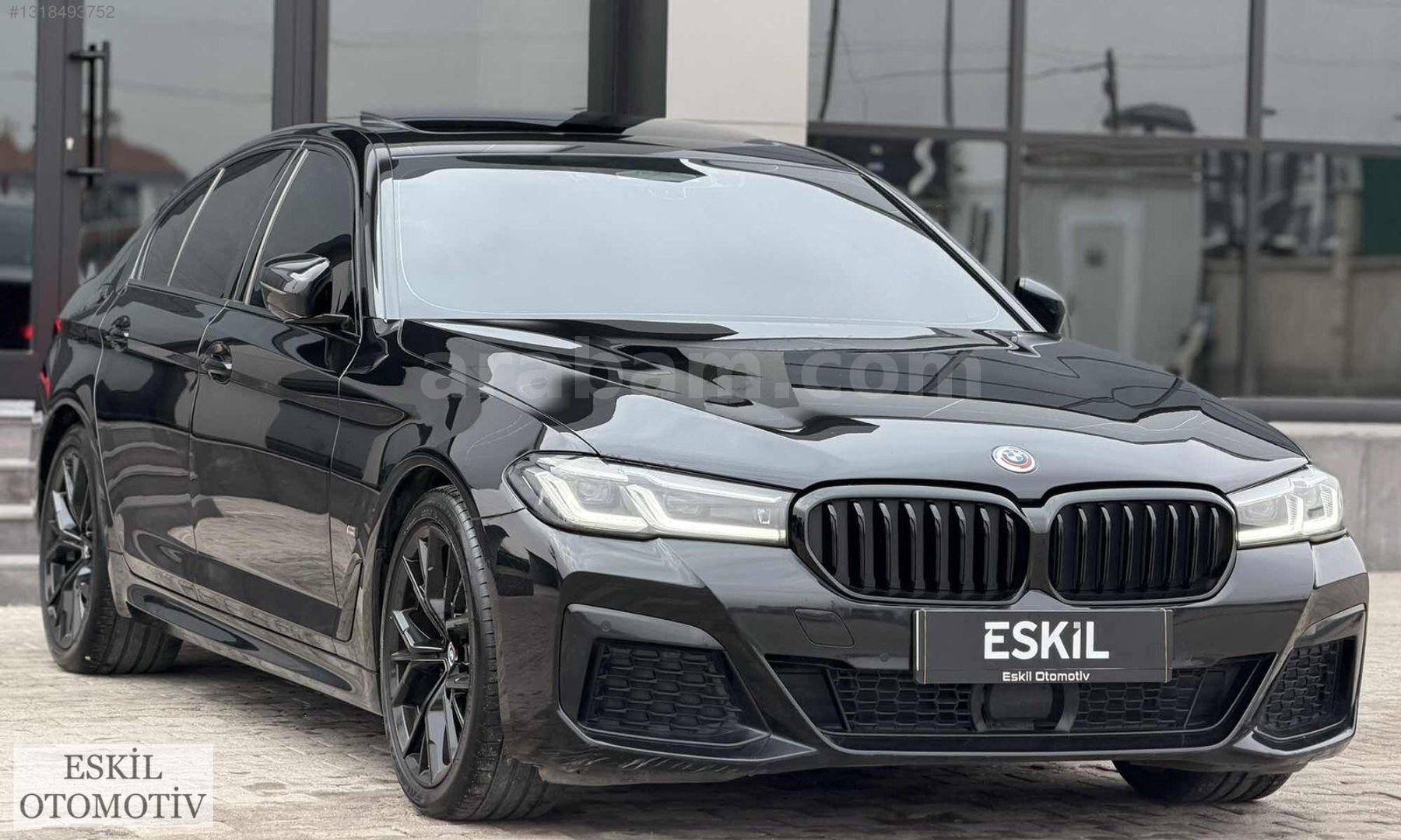 Galeriden BMW 5 Serisi 520i M Sport 2022 Model Aksaray 70.000 km Siyah 3