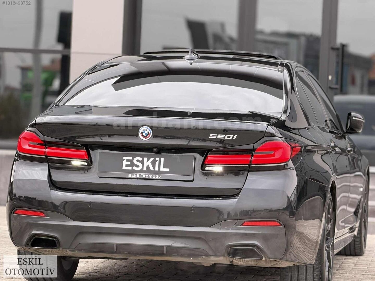 Galeriden BMW 5 Serisi 520i M Sport 2022 Model Aksaray 70.000 km Siyah 6