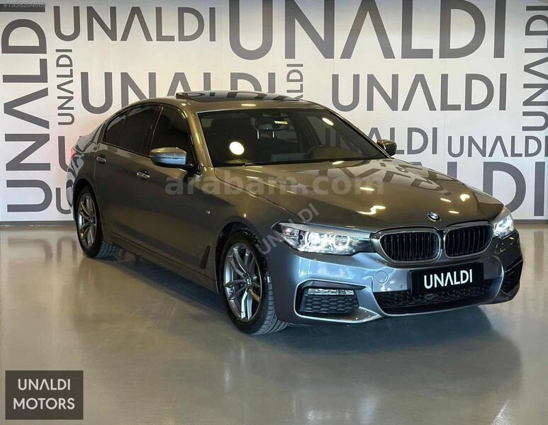 Galeriden BMW 5 Serisi 520i M Sport 2017 Model İstanbul 104.000 km Gri