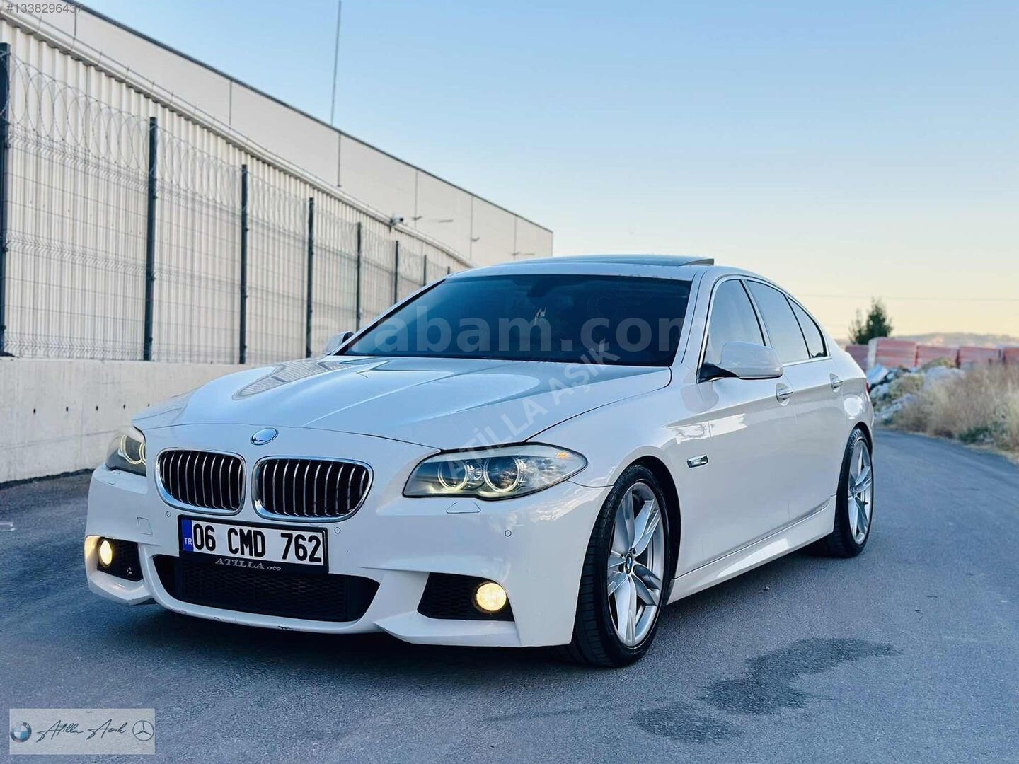 Galeriden BMW 5 Serisi 520d Premium 2013 Model Ankara 335.000 km Beyaz 5