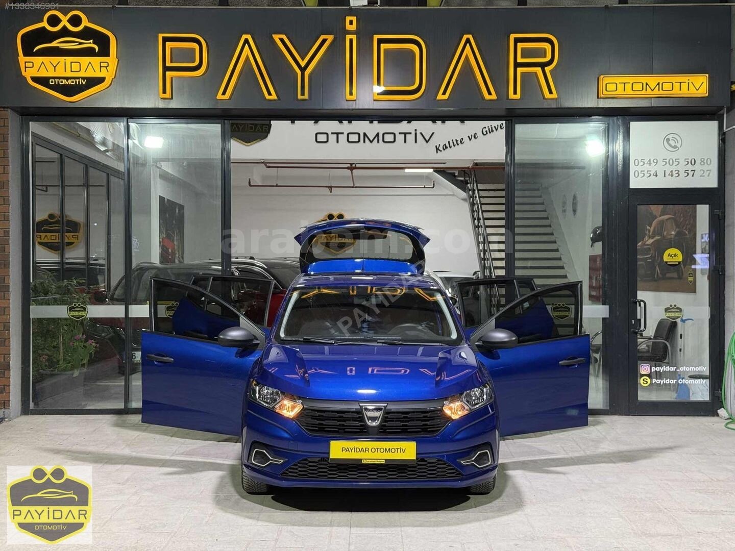 Galeriden Dacia Sandero 1.0 TCe Comfort 2021 Model Eskişehir 81.277 km Mavi 3