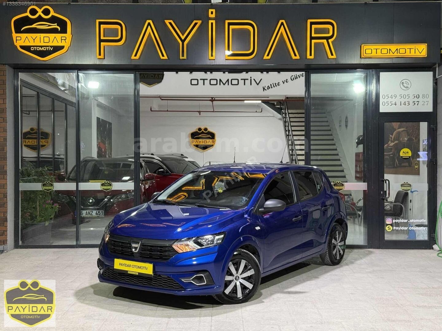 Galeriden Dacia Sandero 1.0 TCe Comfort 2021 Model Eskişehir 81.277 km Mavi 4
