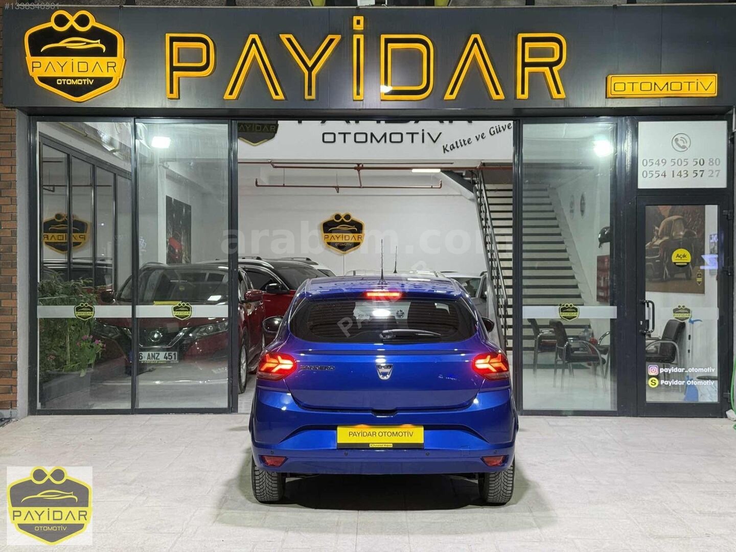 Galeriden Dacia Sandero 1.0 TCe Comfort 2021 Model Eskişehir 81.277 km Mavi 6