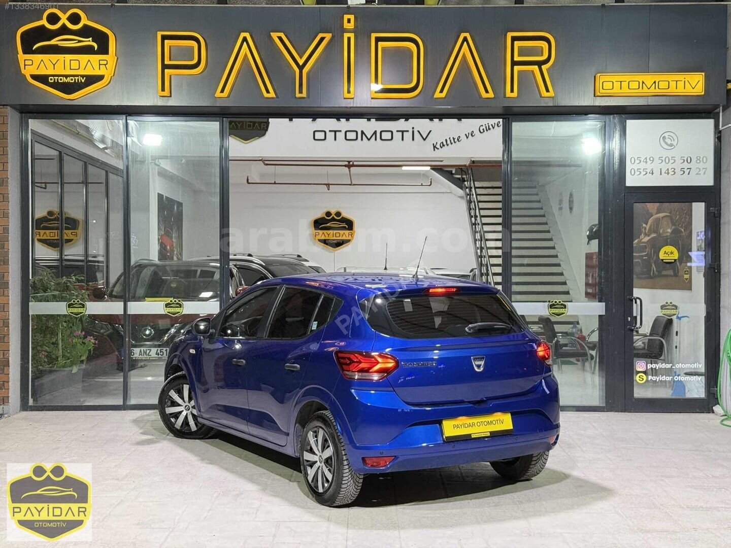 Galeriden Dacia Sandero 1.0 TCe Comfort 2021 Model Eskişehir 81.277 km Mavi 7