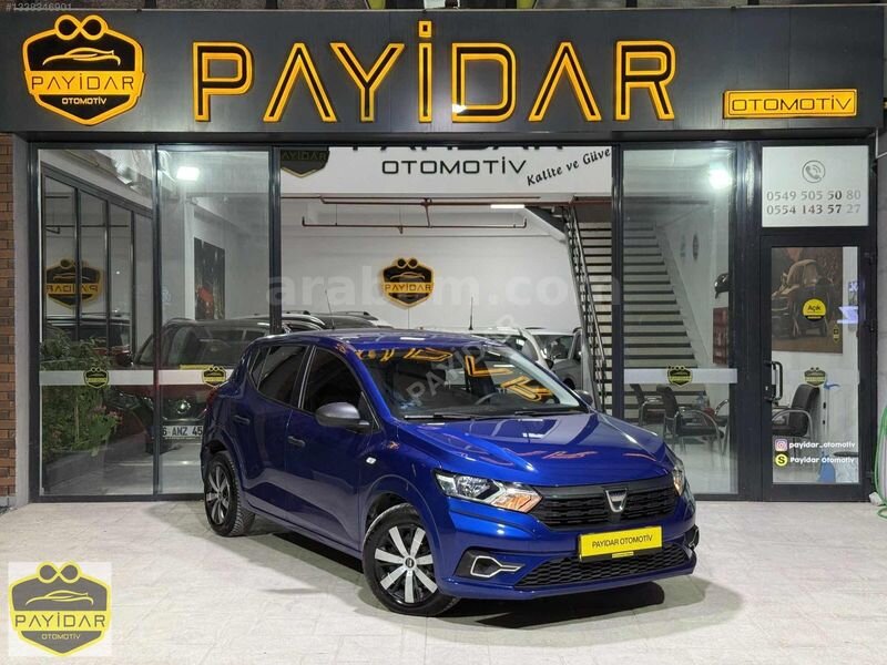 Galeriden Dacia Sandero 1.0 TCe Comfort 2021 Model Eskişehir 81.277 km Mavi