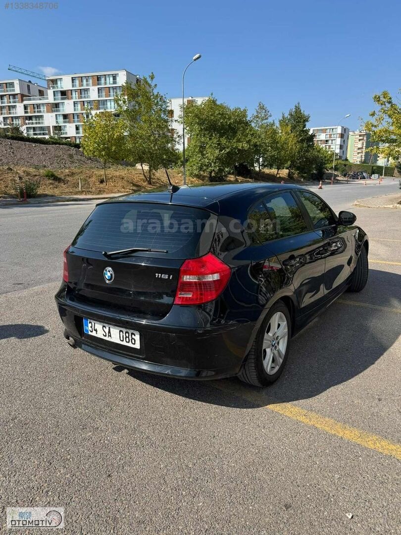 Galeriden BMW 1 Serisi 116i Premium 2010 Model İstanbul 172.000 km Siyah 5